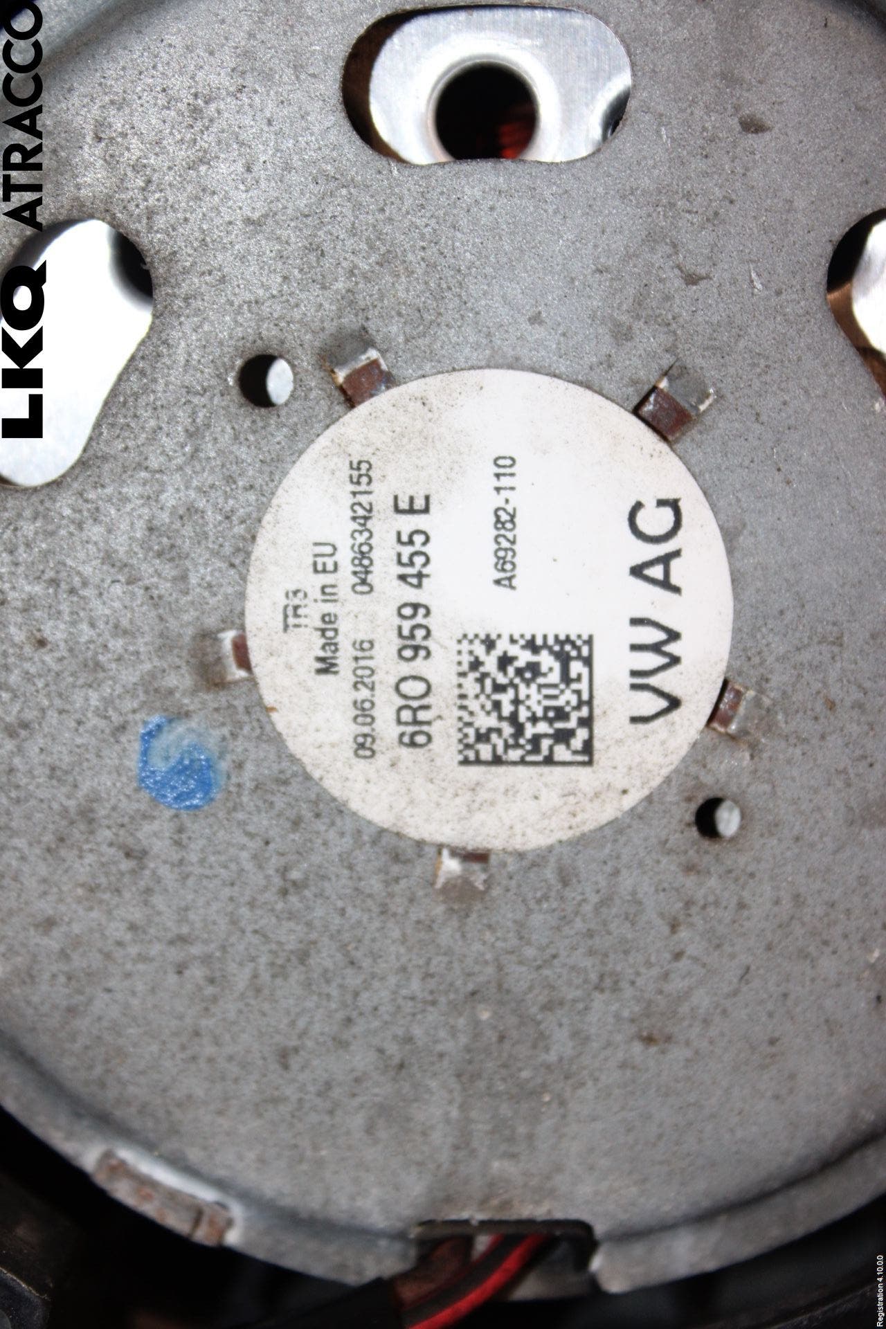 Volkswagen VW POLO 10-17 Kylfläkt El