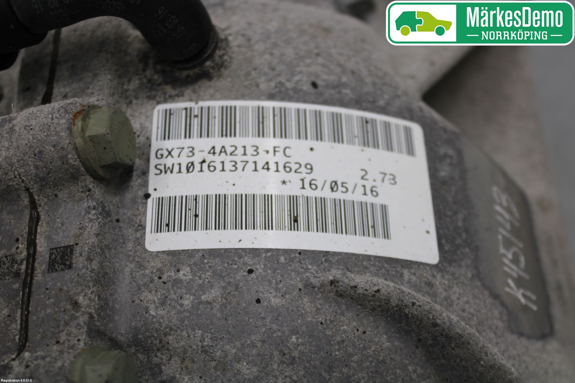 Jaguar XE (X760) 15-24 Bakväxel-Diff