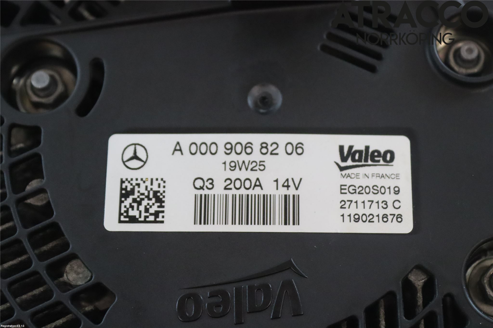 Mercedes-Benz MB CLA-KLASS (C118/X118) 19- Generator