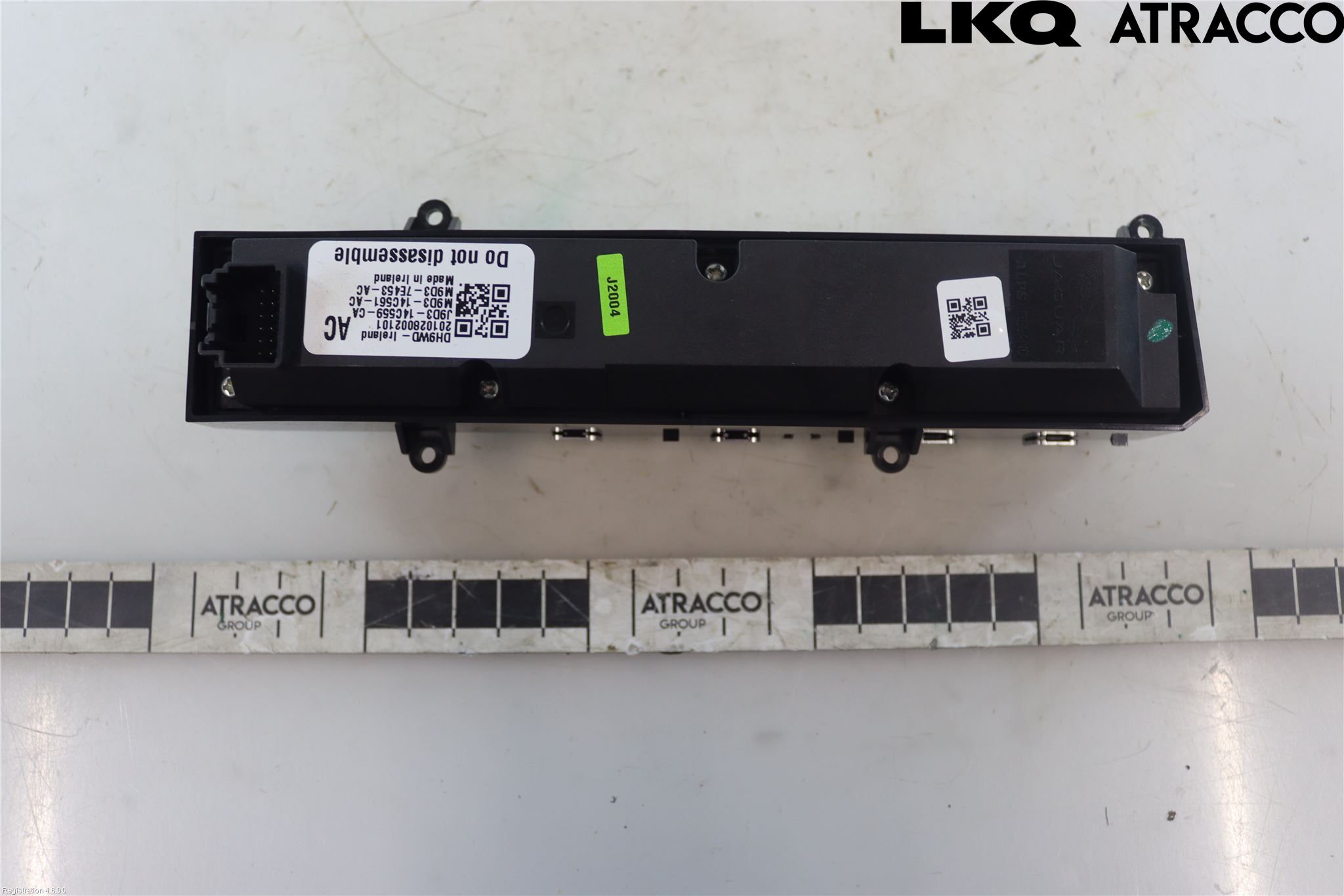 Jaguar I-PACE 18- Strömställare Växellåda