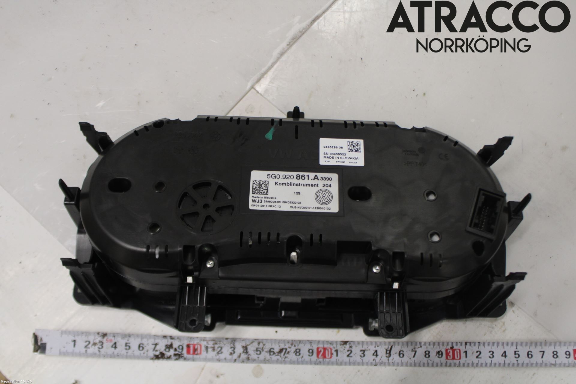 Volkswagen VW GOLF / E-GOLF VII 13-20 Instrument Komb