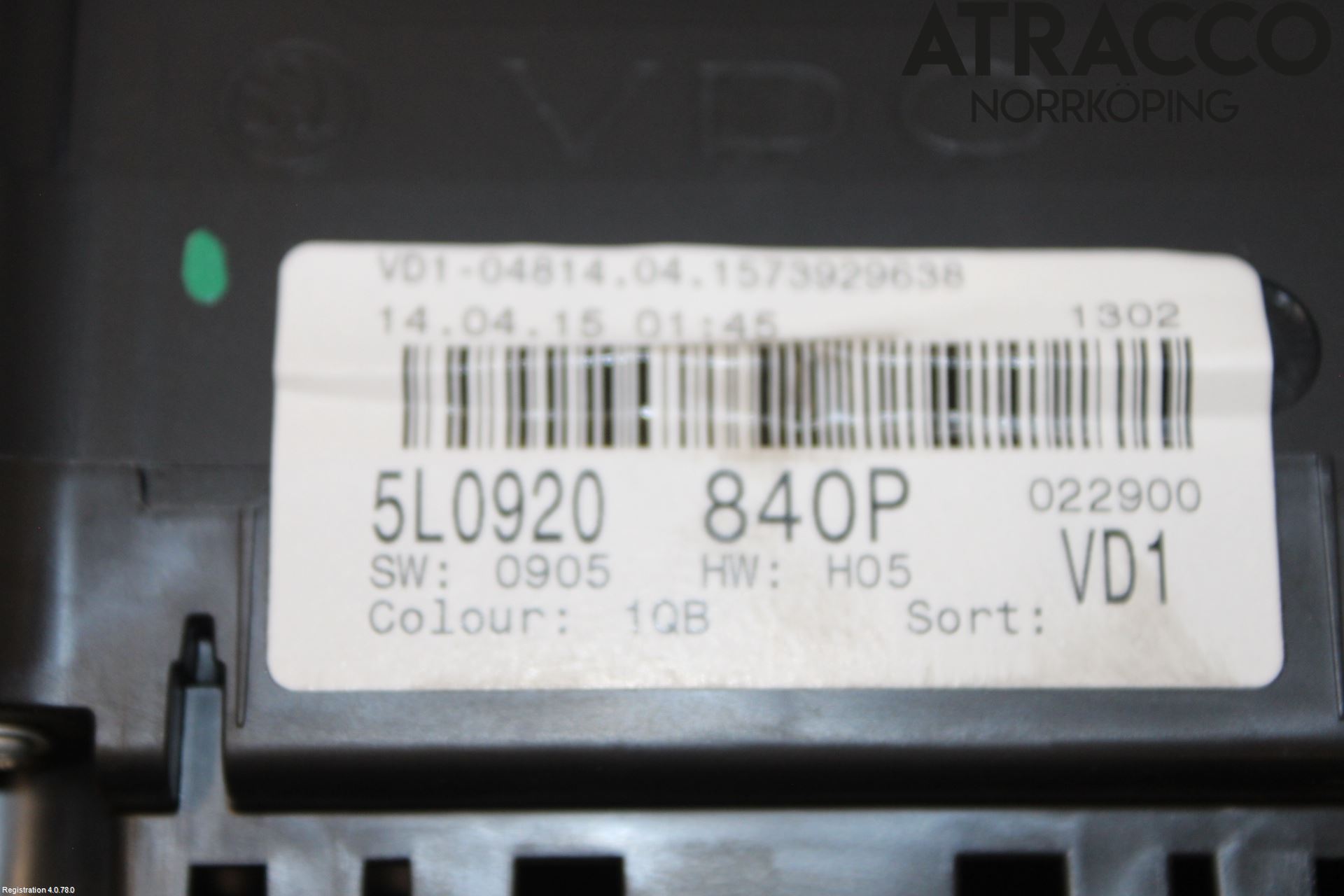 Skoda YETI Instrument Komb