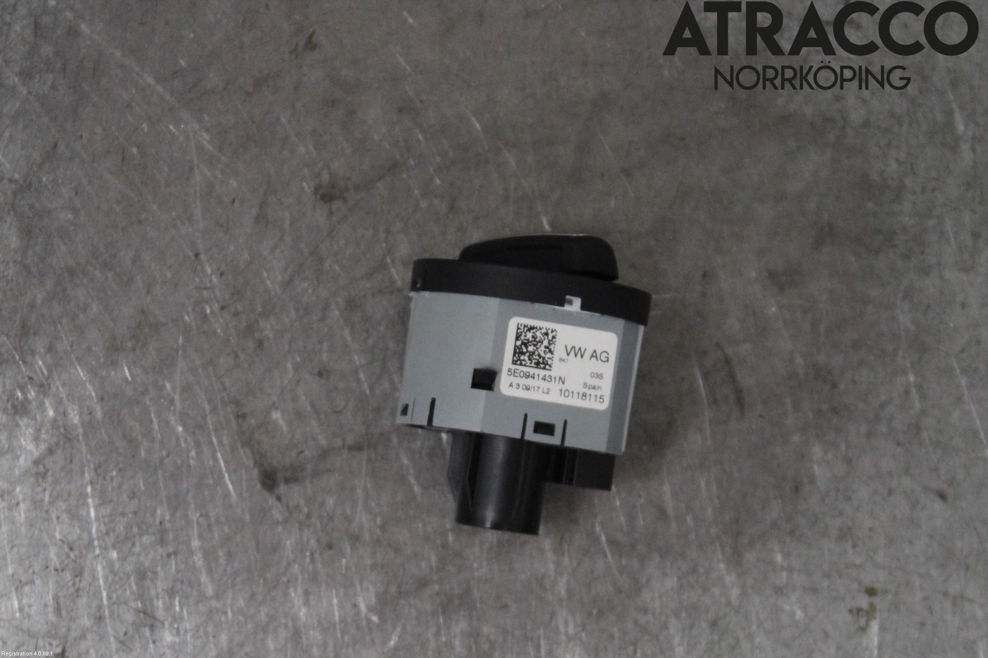 Skoda RAPID Strömställare Ljus