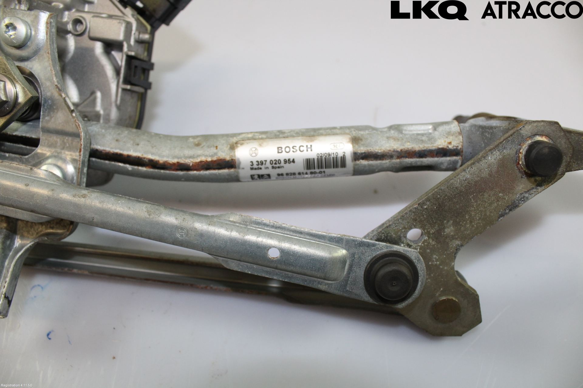 Citroen BERLINGO 08-18 Torkarmekanism Vindruta