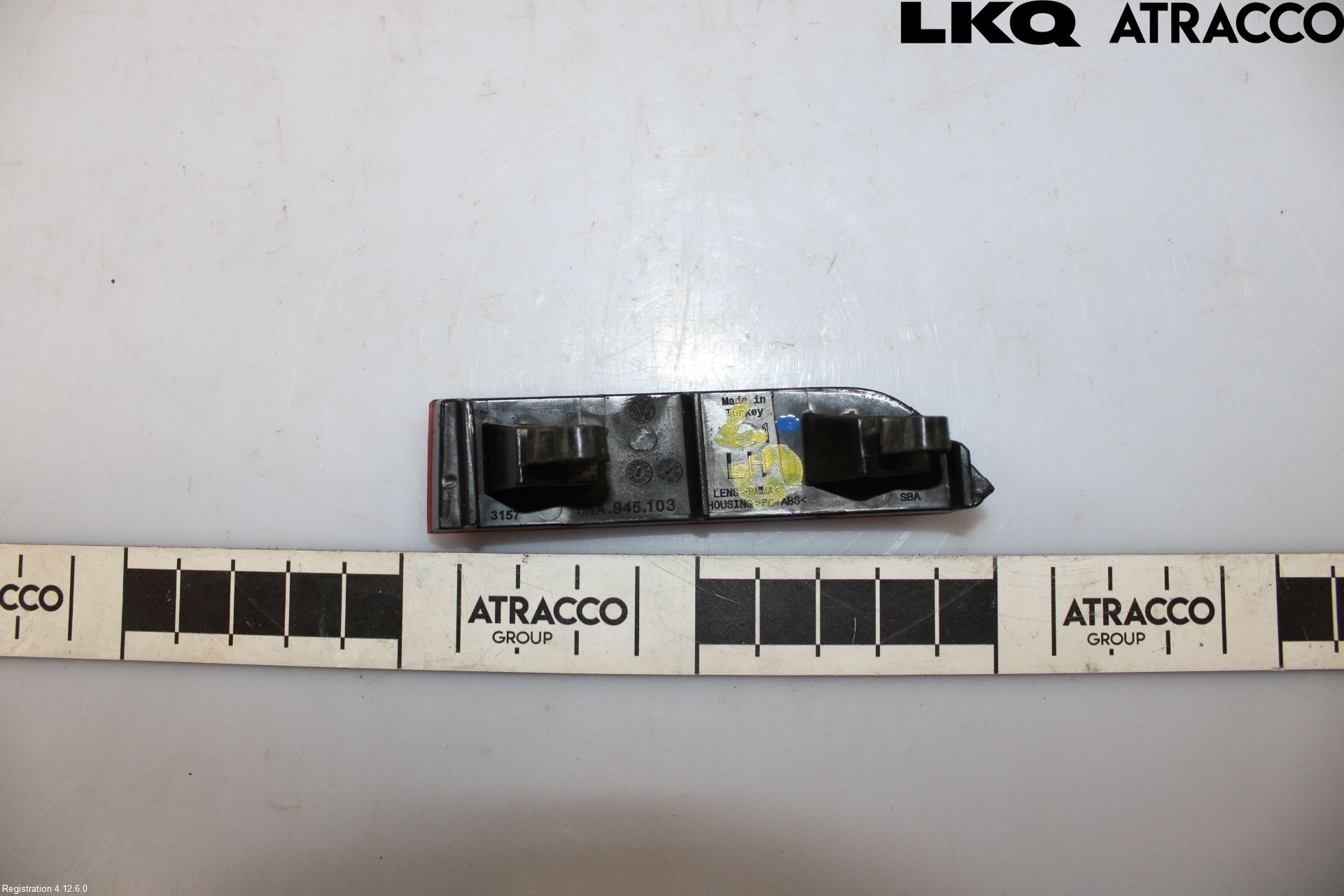 Volkswagen VW TIGUAN 16-24 Dimljus/Reflex Bak