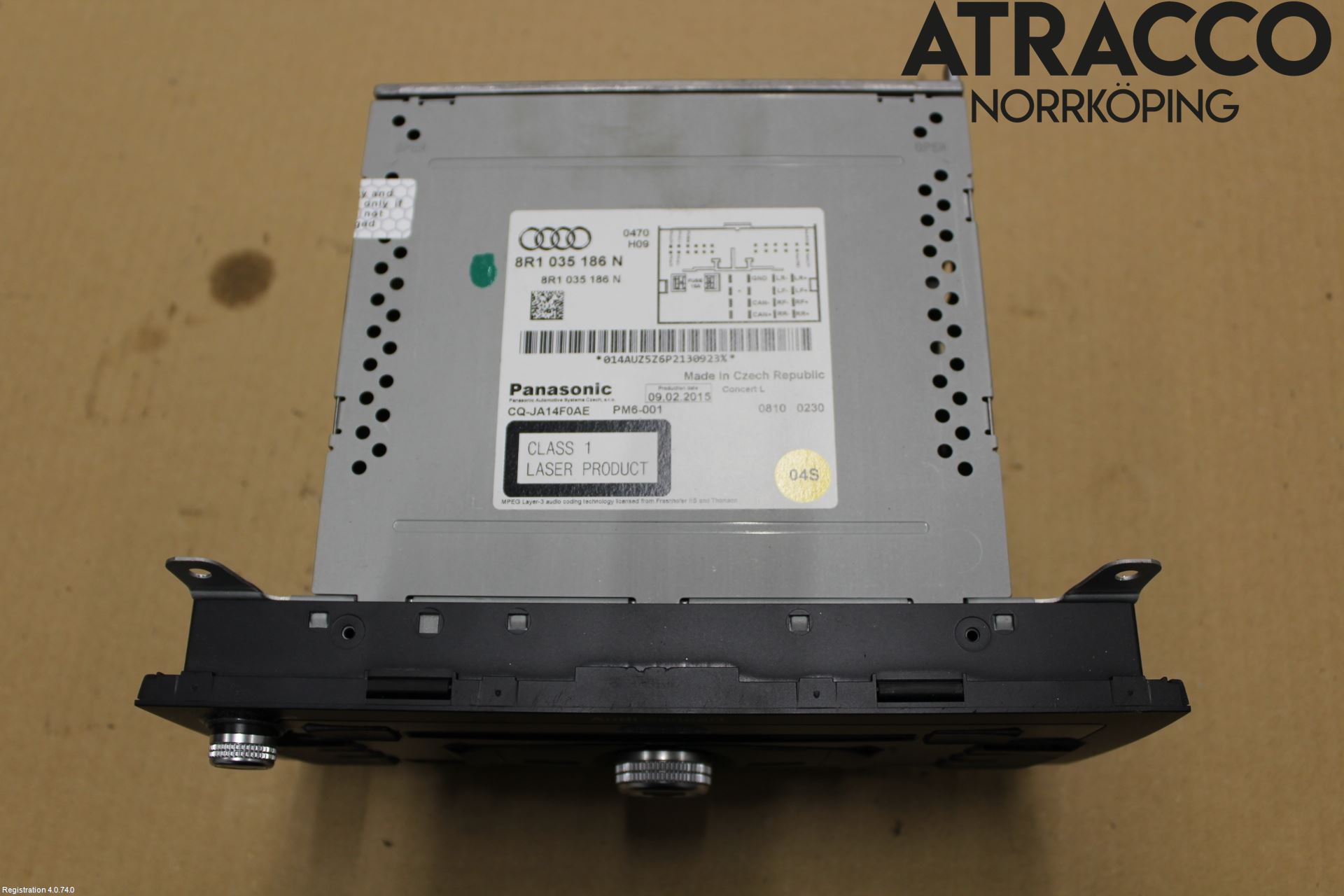 Audi A5 07-16 Cd Radio - Multimediapanel