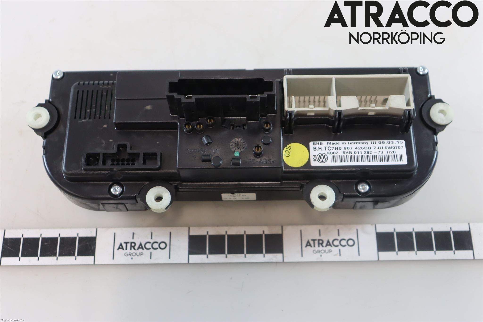 Volkswagen VW CADDY 11-15 Värmereglage