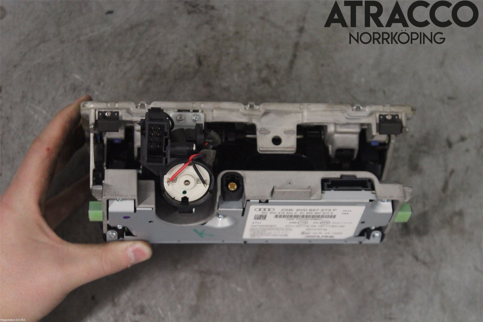 Audi A3/S3 8V 13-20 Bildskärm