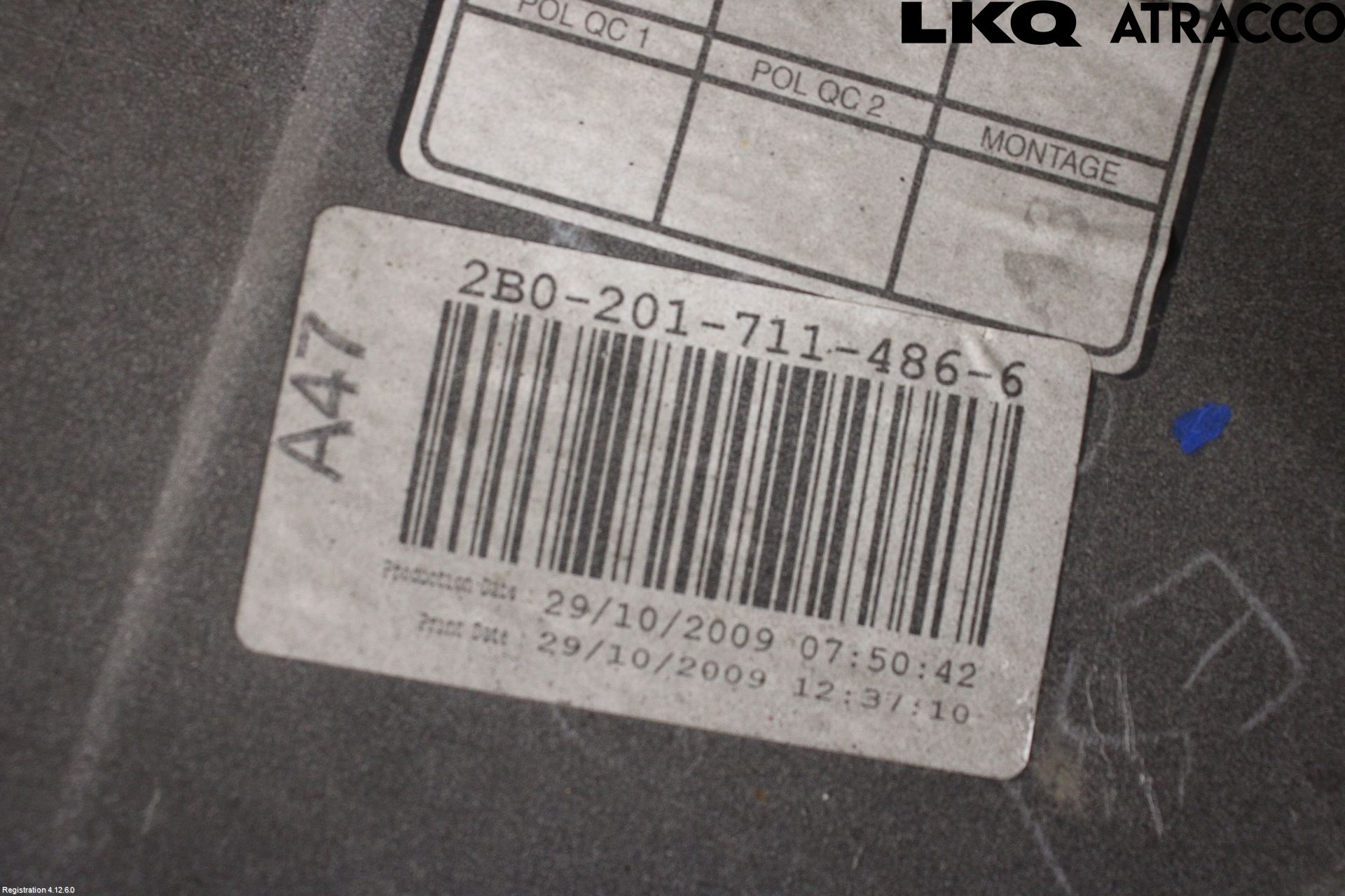 Volvo V50 08-12 Stötfångare Fram