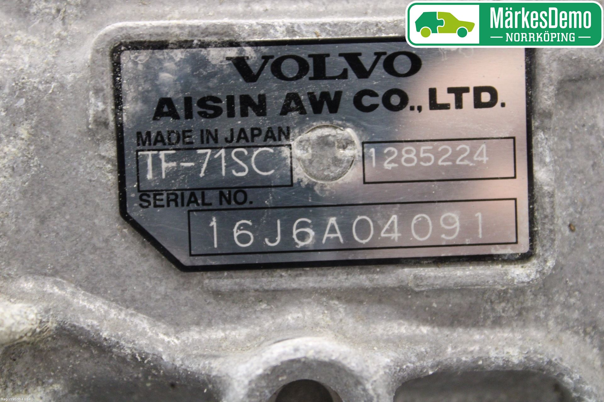 Volvo V40 12-19 Växellåda Automat