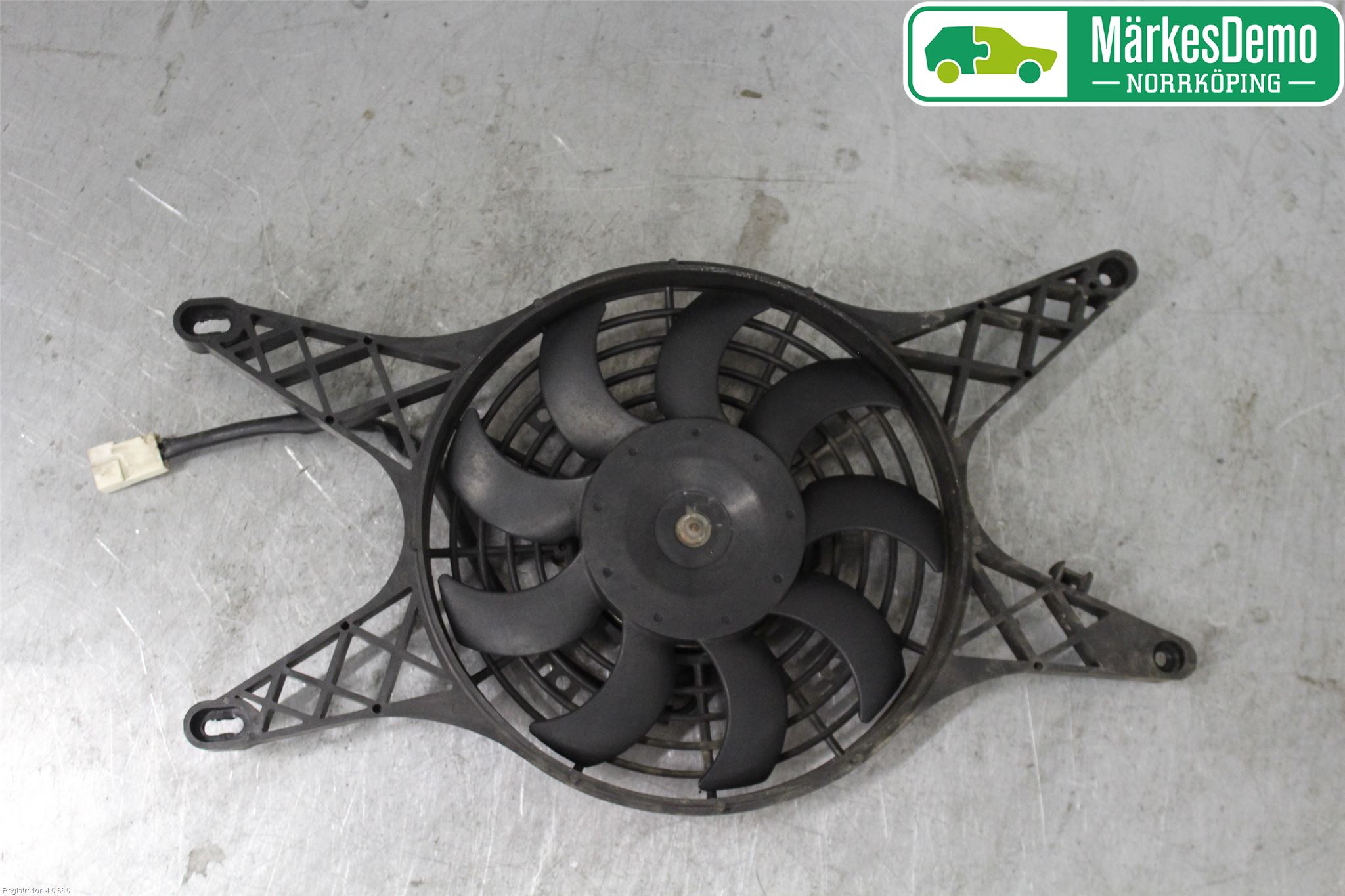 Mopedbil Microcar MICROCAR Kylfläkt El