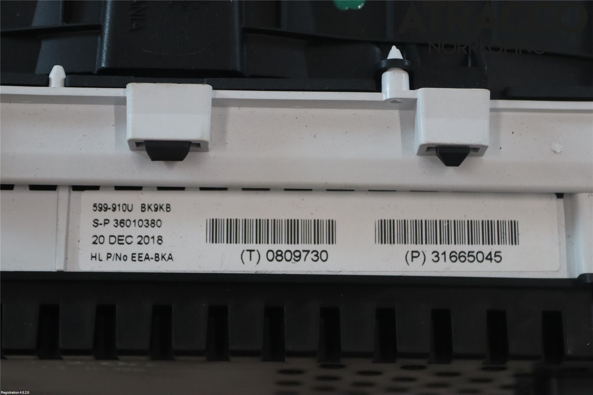 Volvo V40 12-19 Instrument Komb