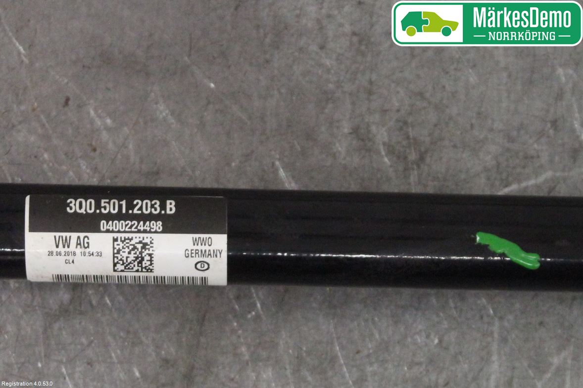 Skoda KODIAQ 17-24 Drivaxel Bak Vänster