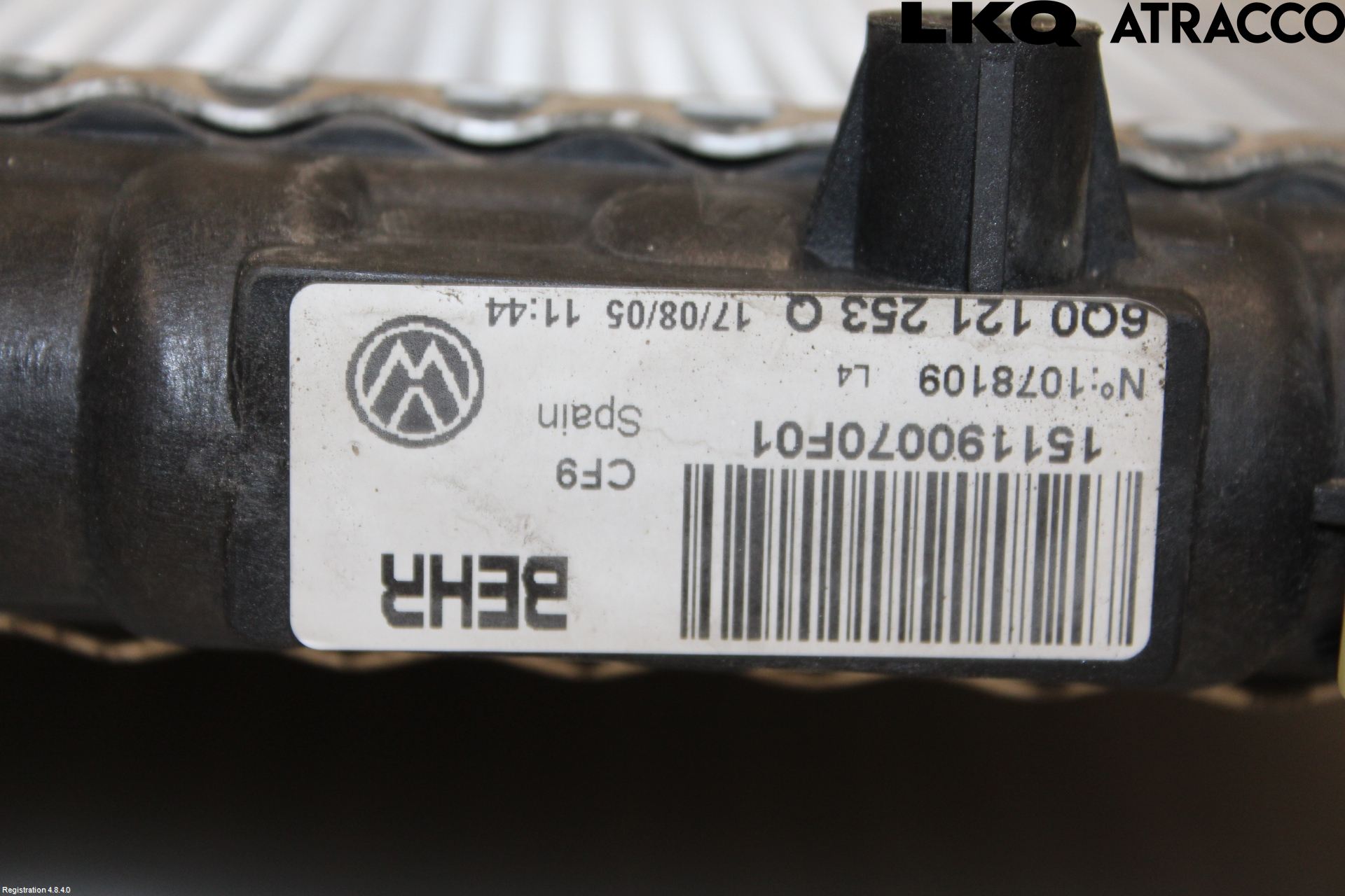 Volkswagen VW POLO 05-09 Kylare Man