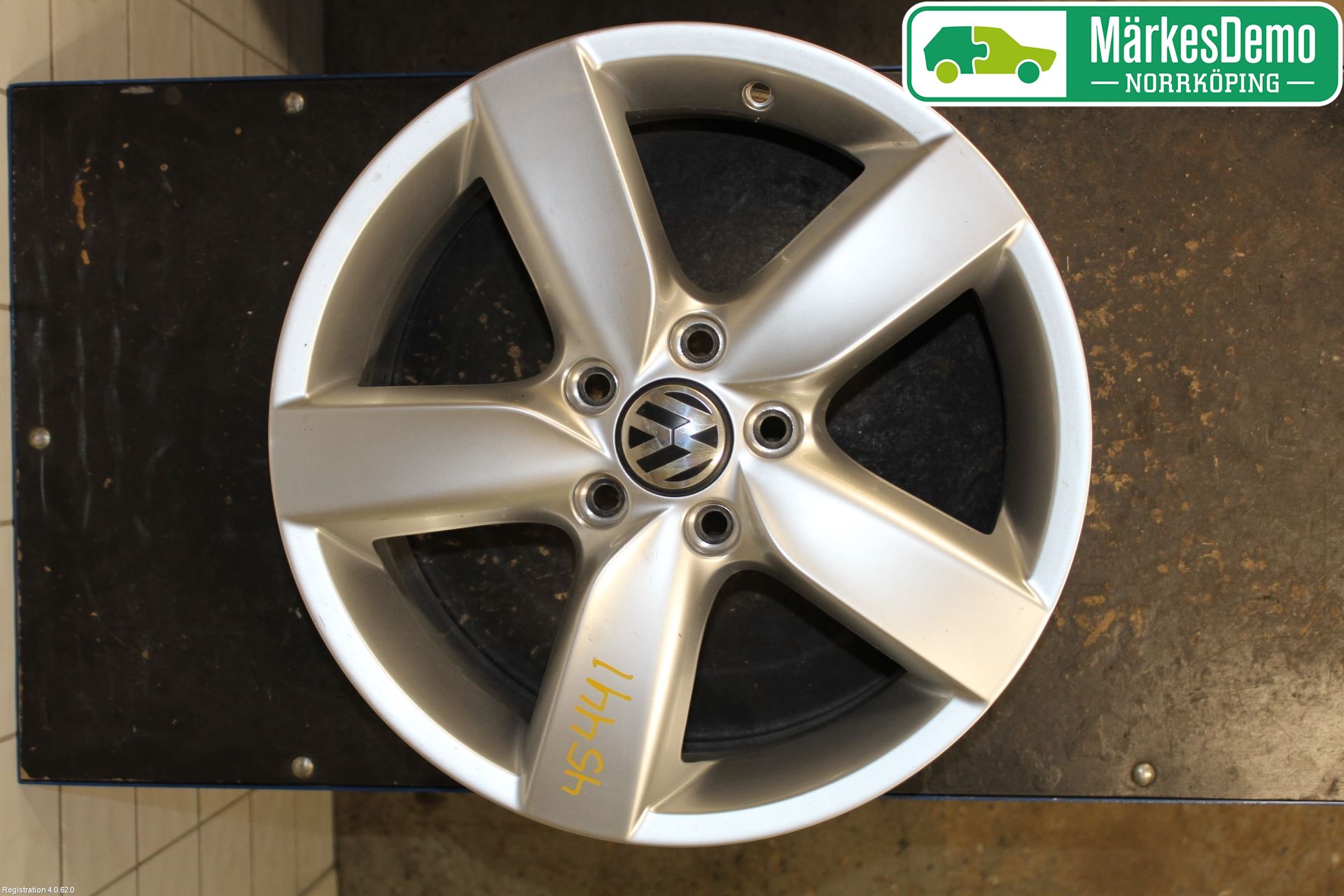 Volkswagen VW GOLF PLUS/CROSS GOLF 04-14 Fälgsats Aluminium
