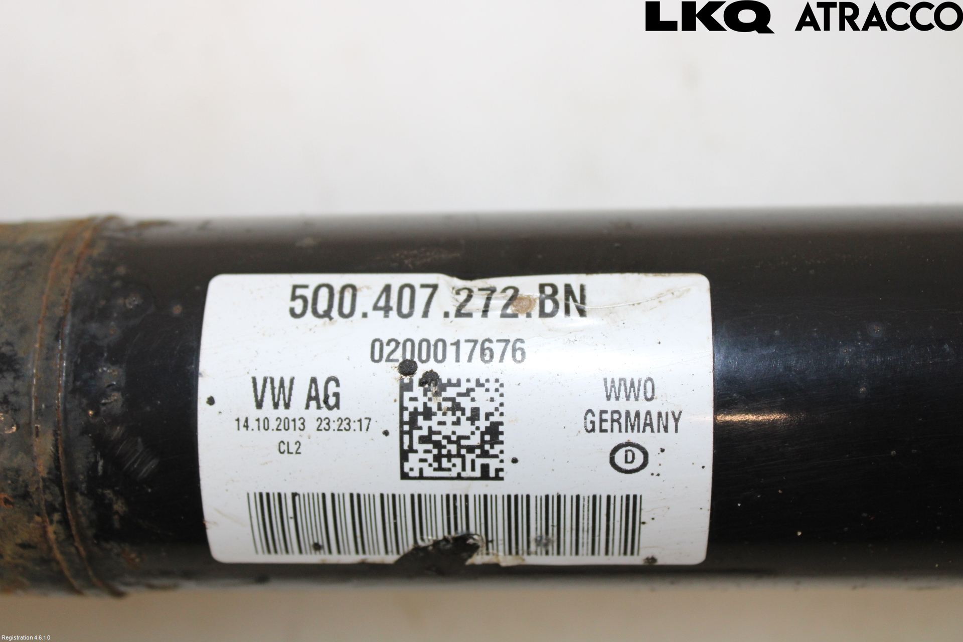 Volkswagen VW GOLF / E-GOLF VII 13-20 Drivaxel Fram Höger
