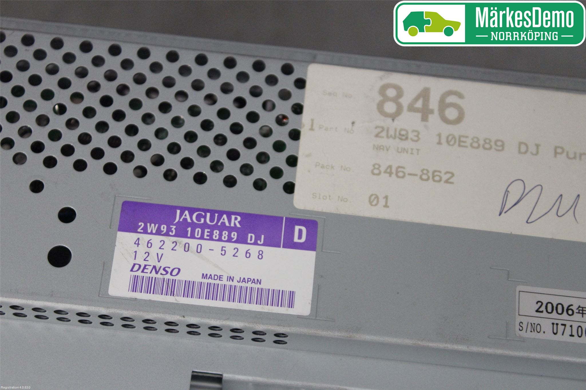 Jaguar XJ X350        03-09 Cd Radio - Multimediapanel