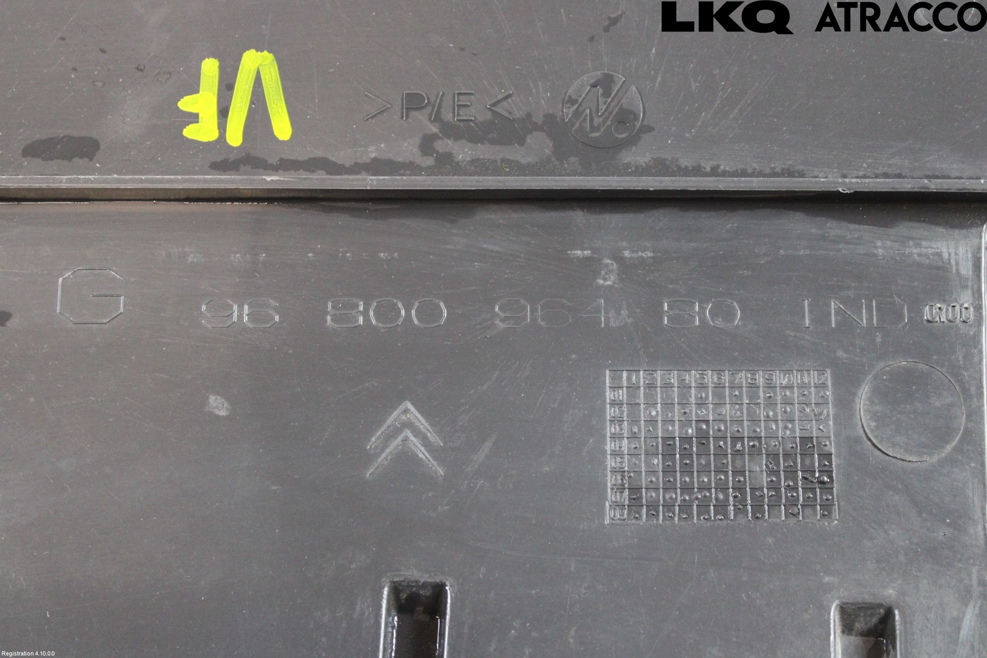 Citroen C3 -04 Deflektor Plåt-Plast Kylning