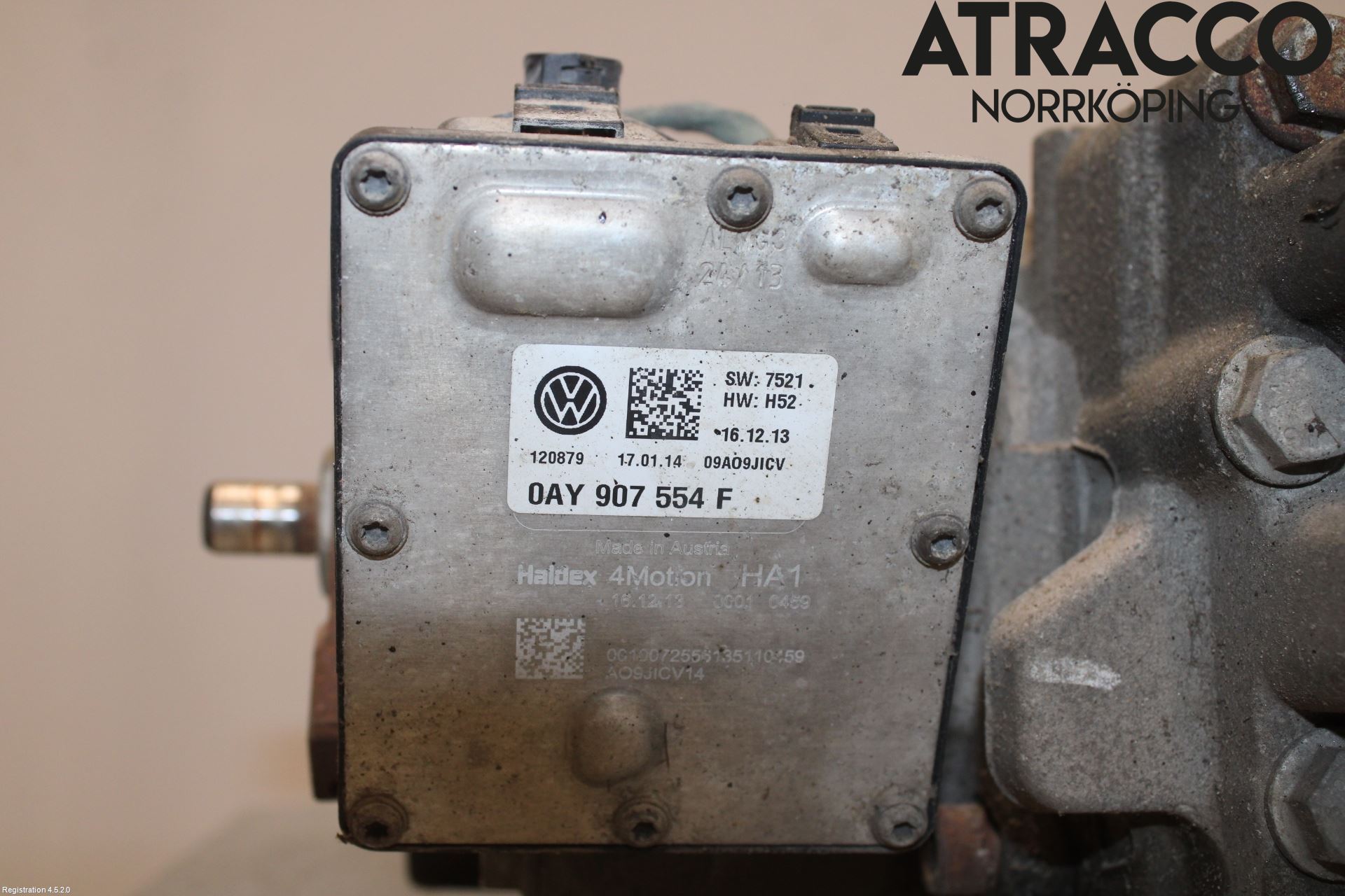 Skoda YETI Bakväxel-Diff