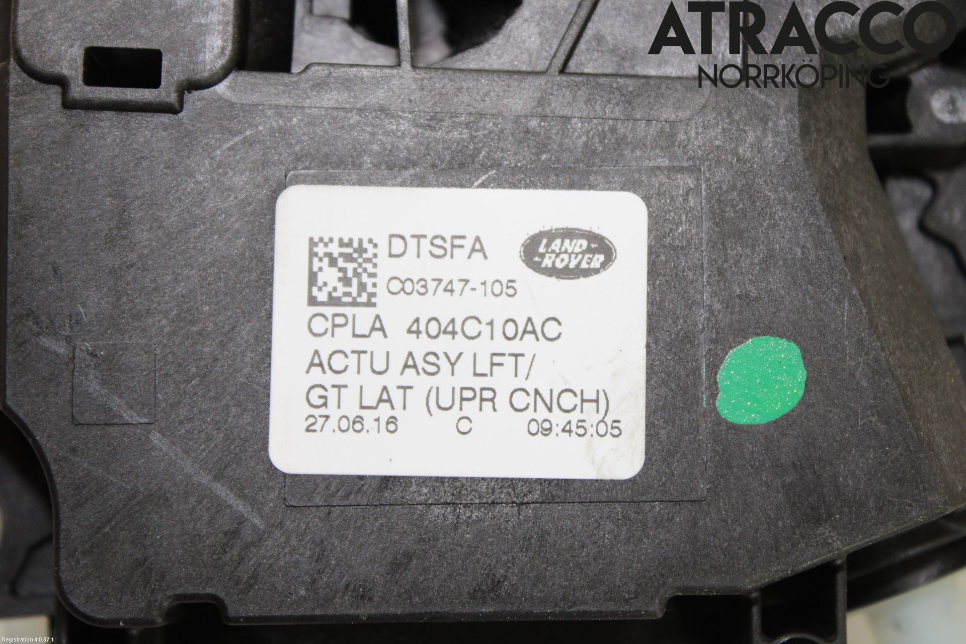 Jaguar XE (X760) 15-24 Centrallåsmot Baklucka