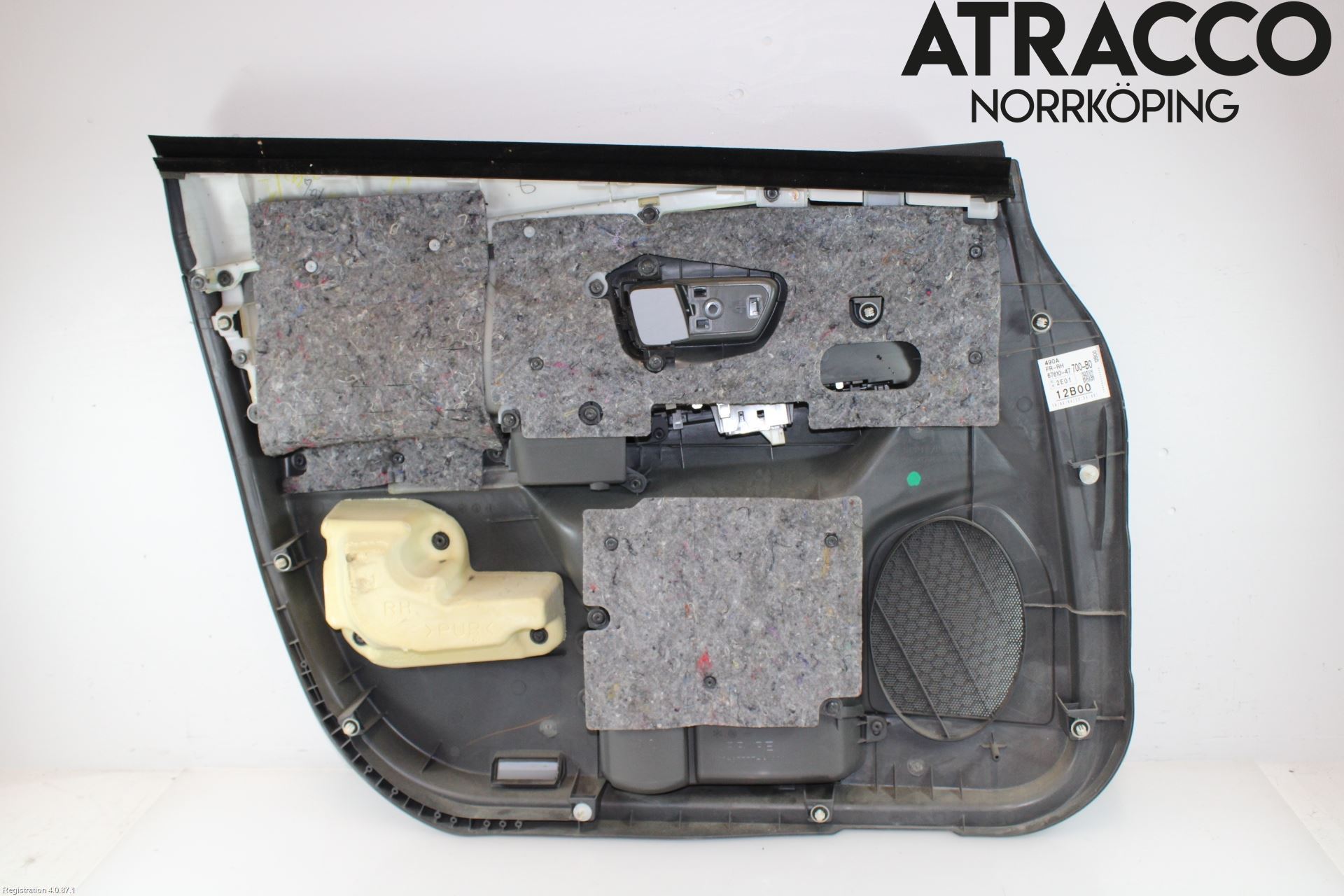 Toyota PRIUS+ ZVW40 12-20 Dörrklädsel Hö