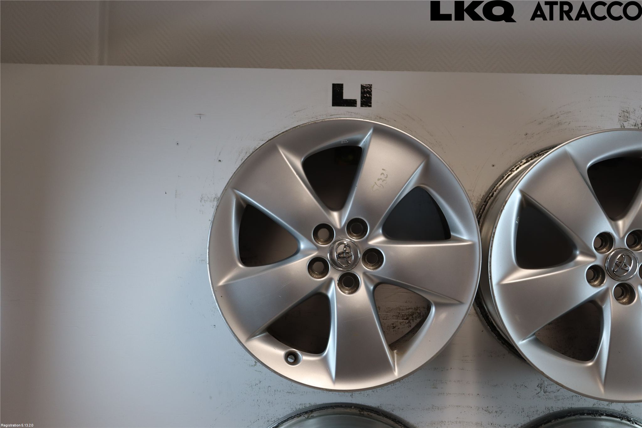 Toyota PRIUS ZVW30 09-20 Fälgsats Aluminium
