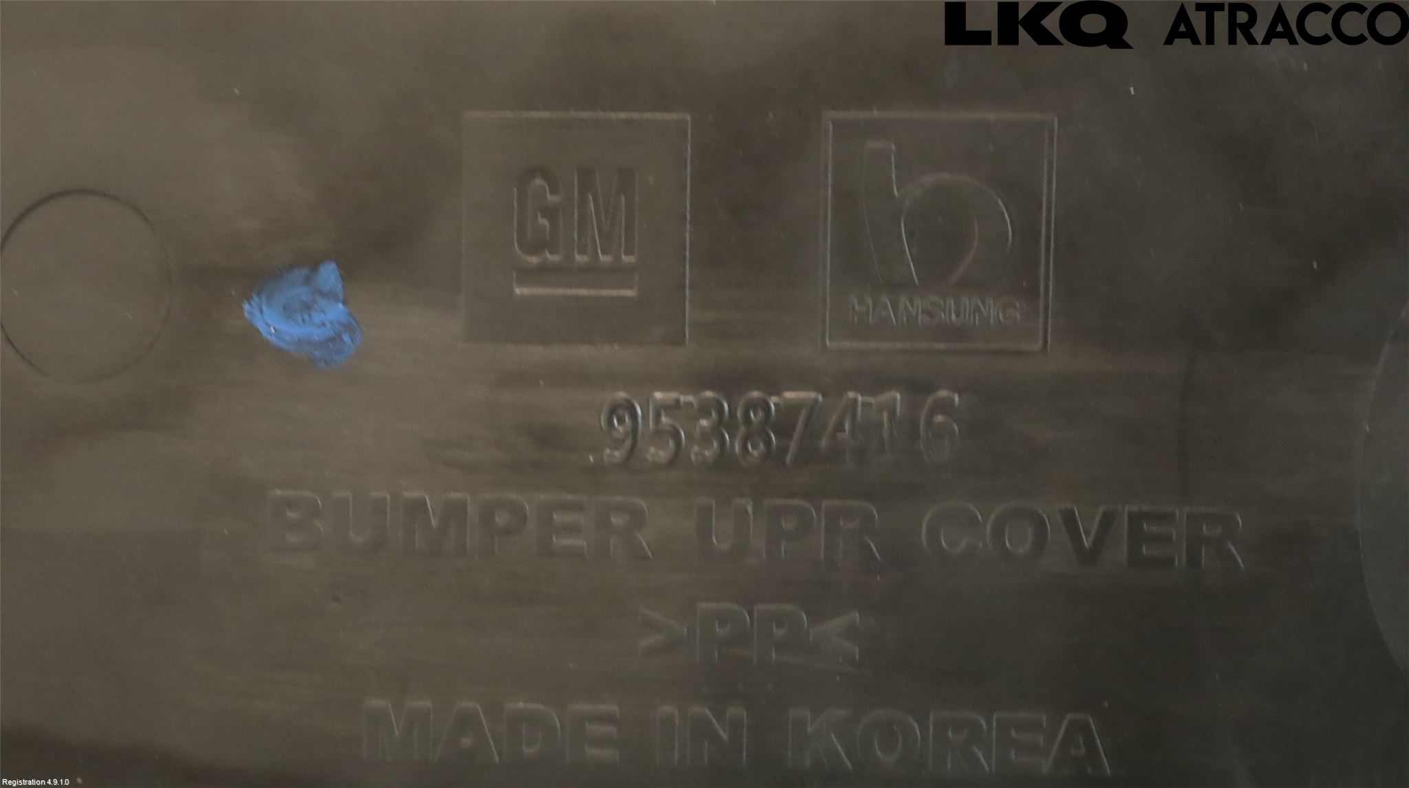 Chevrolet TRAX Täckplast Front