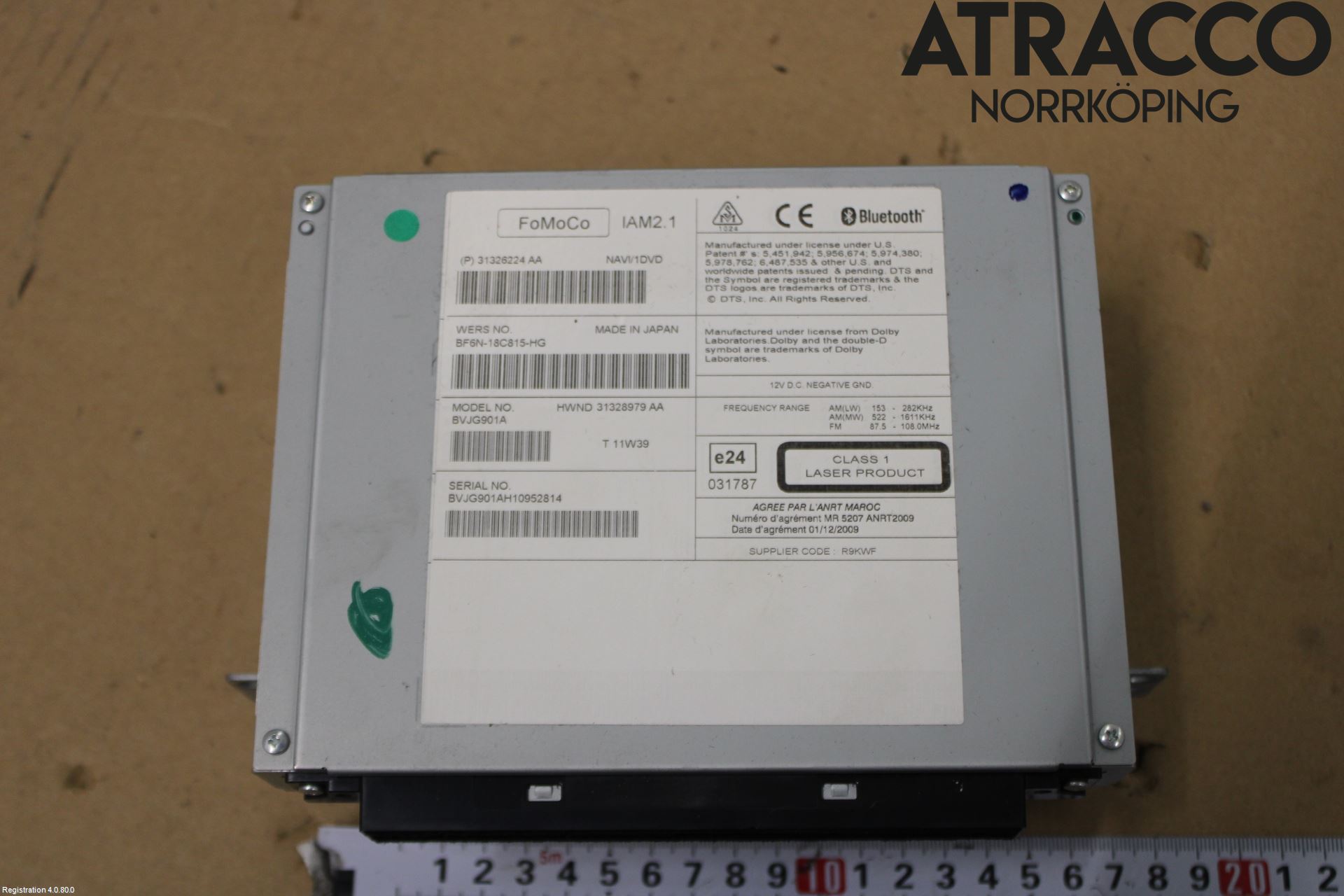 Jaguar XF 08-15 Cd Radio - Multimediapanel