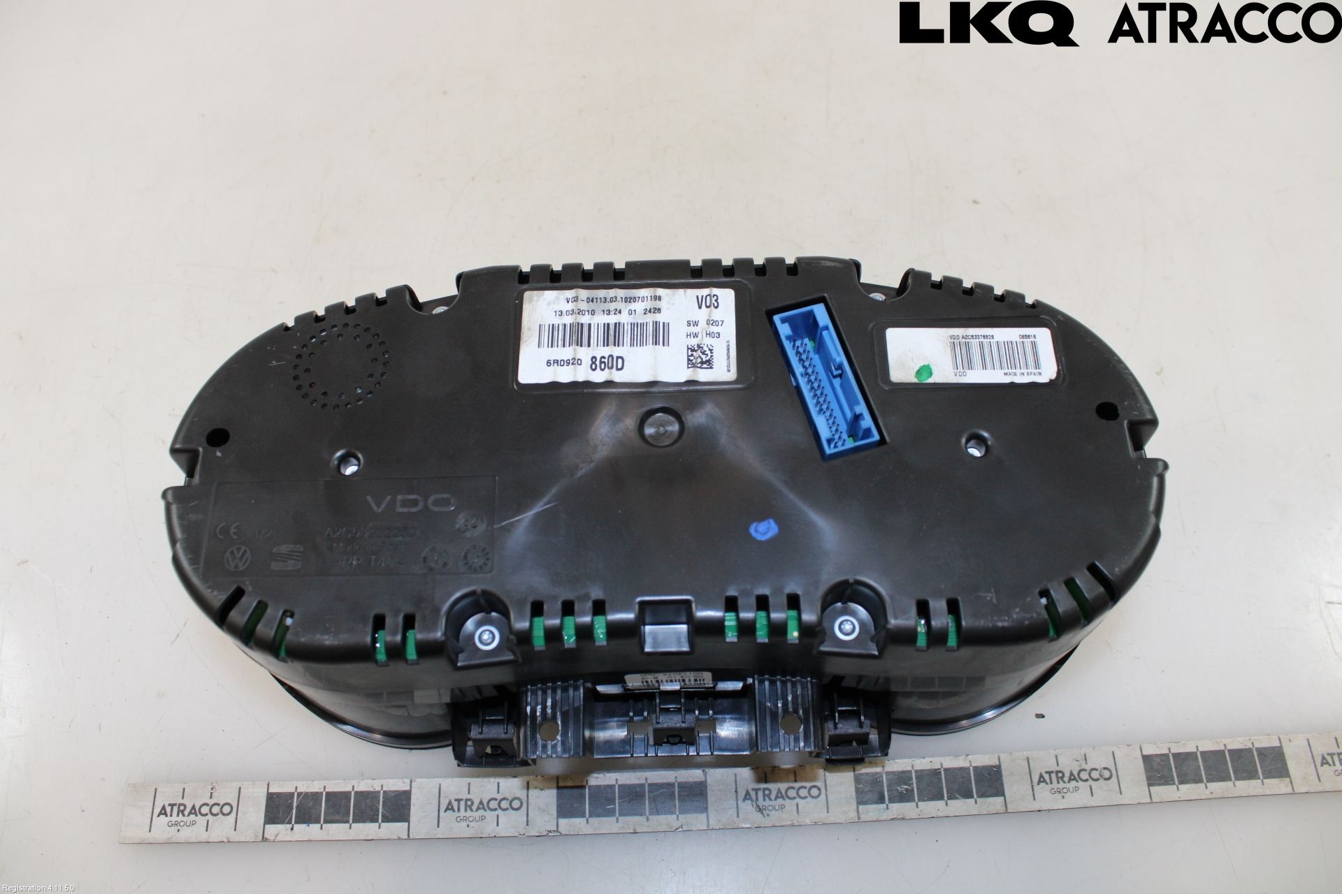 Volkswagen VW POLO 10-17 Instrument Komb