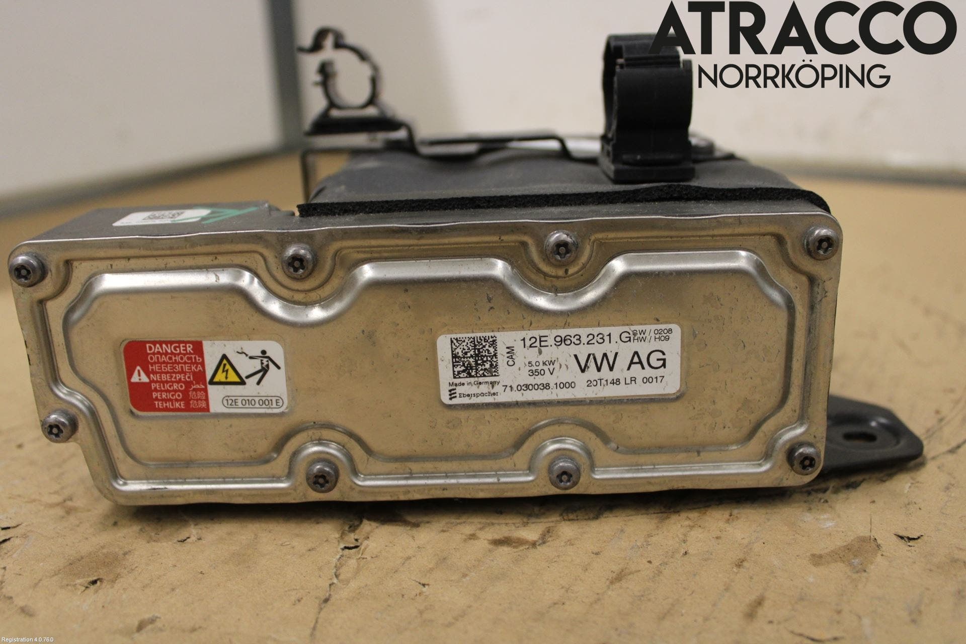 Volkswagen VW GOLF / E-GOLF VII 13-20 Värme Cellpaket