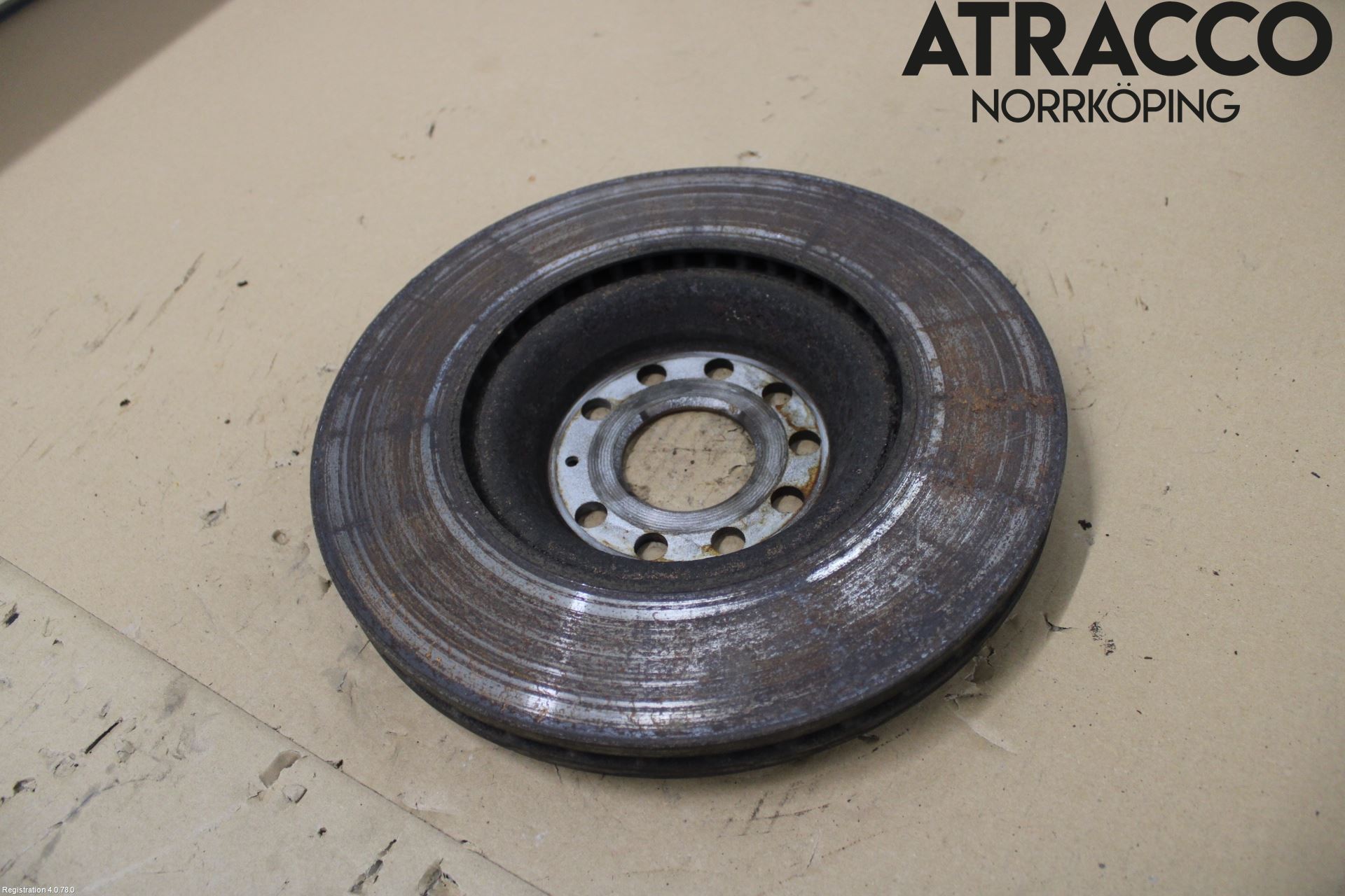 Volkswagen VW GOLF / E-GOLF VII 13-20 Bromsskiva Fram