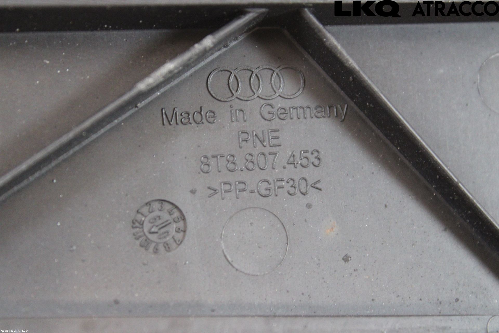 Audi A5 07-16 Stötfångarfäste Bak Vä