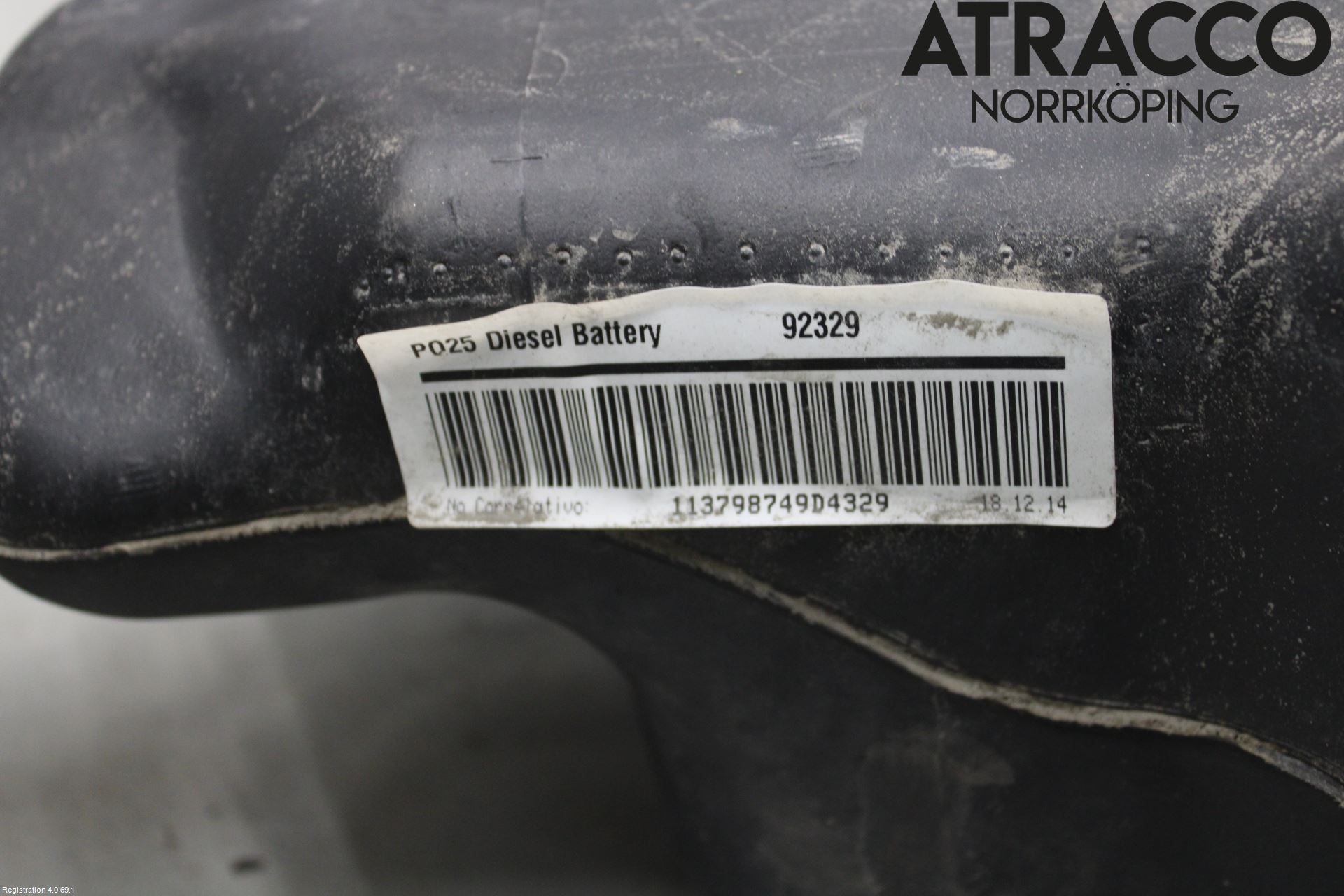 Volkswagen VW POLO 10-17 Bränsletank Diesel