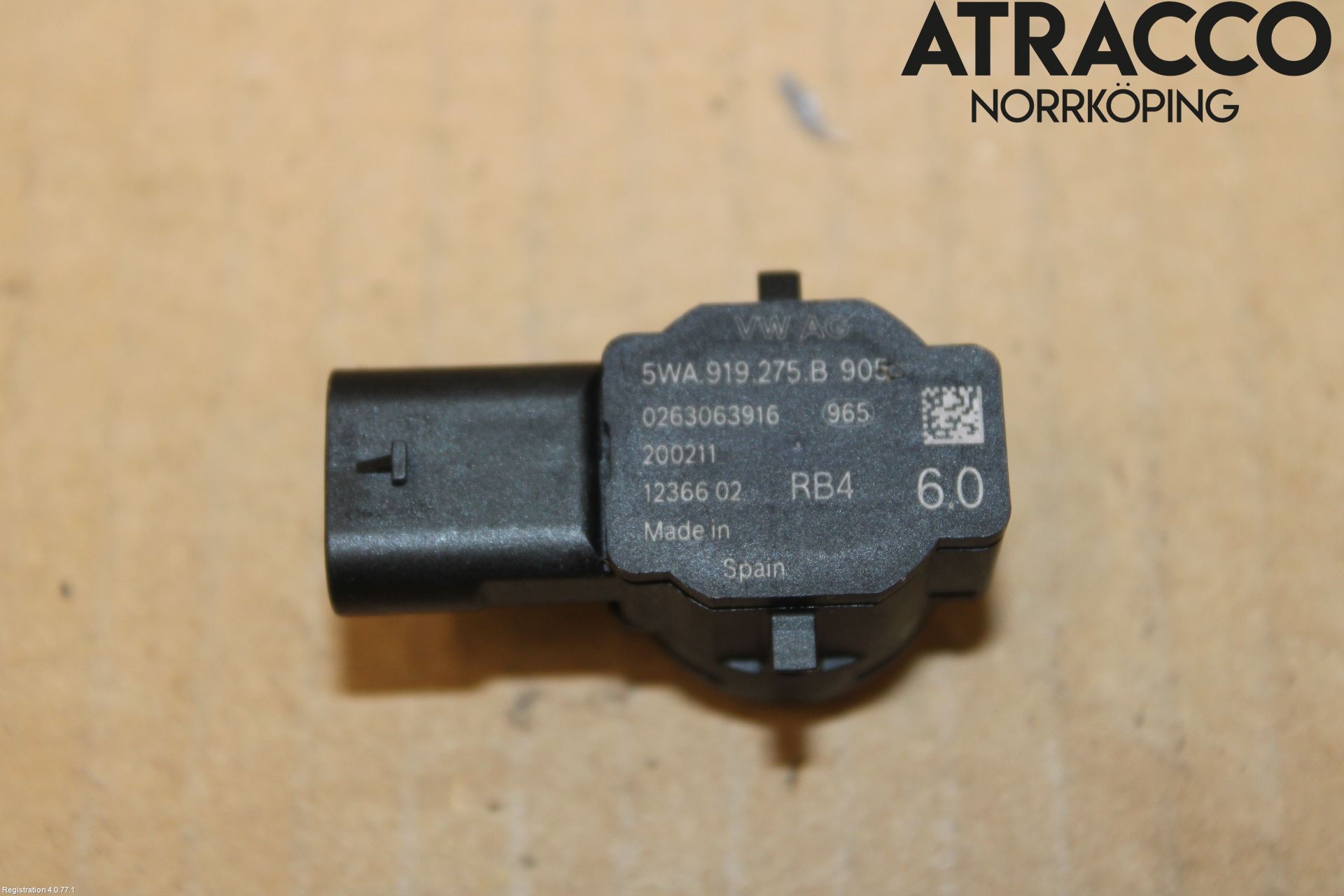 Volkswagen VW GOLF / E-GOLF VIII 20- Parkeringshjälp Backsensor