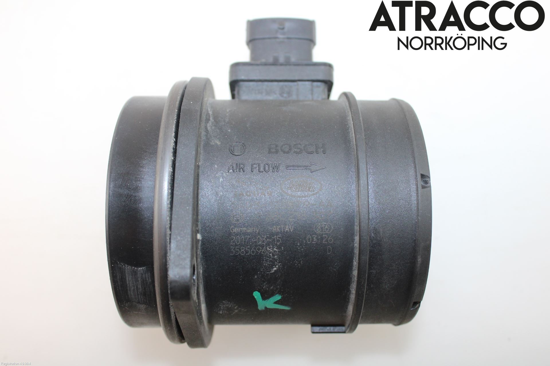 Jaguar F-PACE Injluftmassamätare