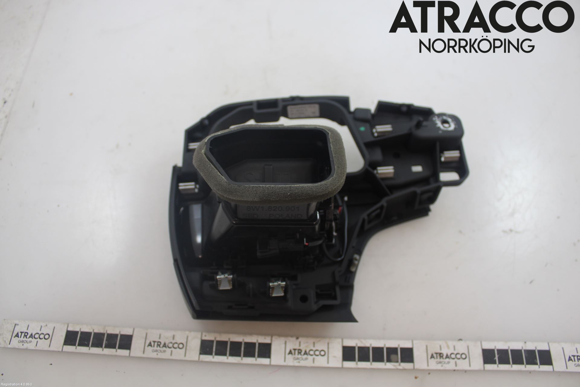 Audi A5 17- Deflektor Plåt-Plast Kylning