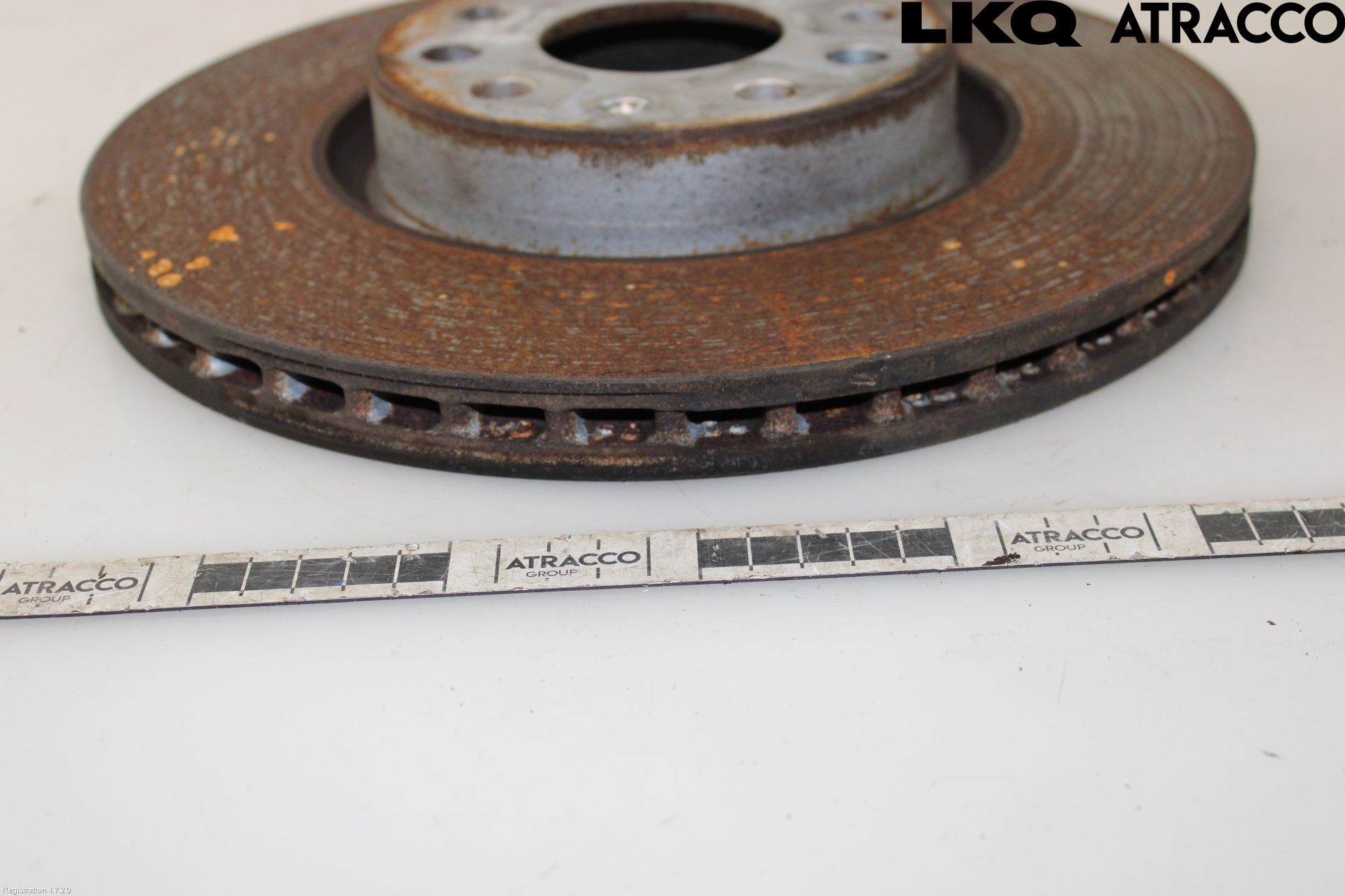 Audi Q3 F3 19- Bromsskiva Fram