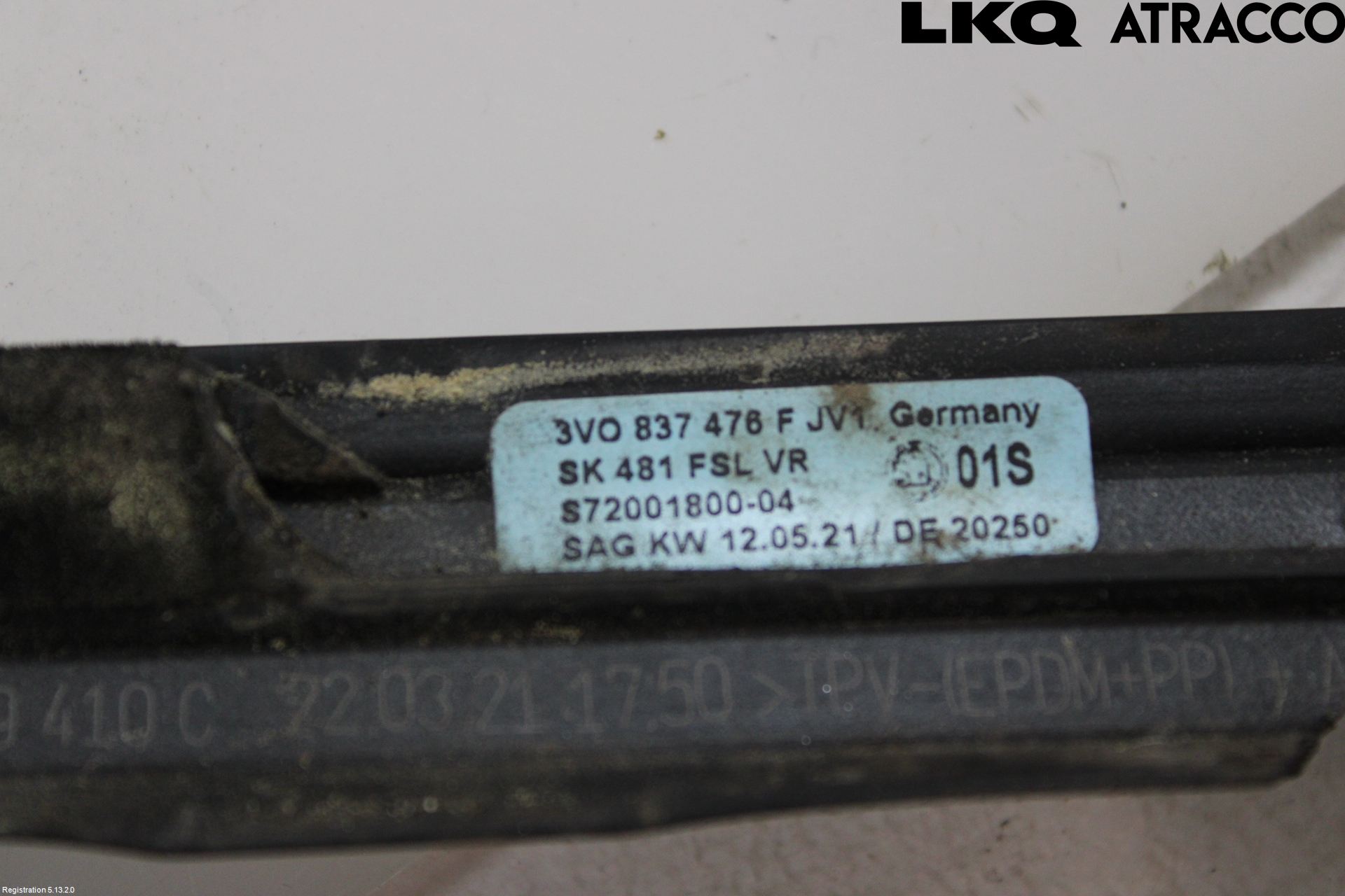 Skoda SUPERB 16-24 Dörr Dekorlist Fram Hö