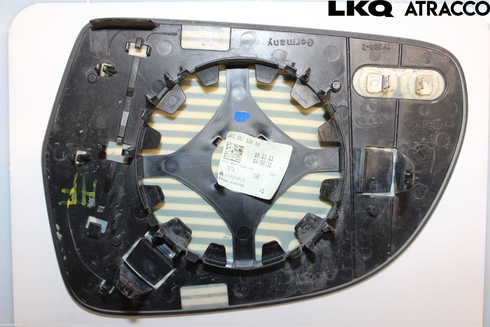 Audi A4 ALLROAD 09-16 Spegelglas Hö