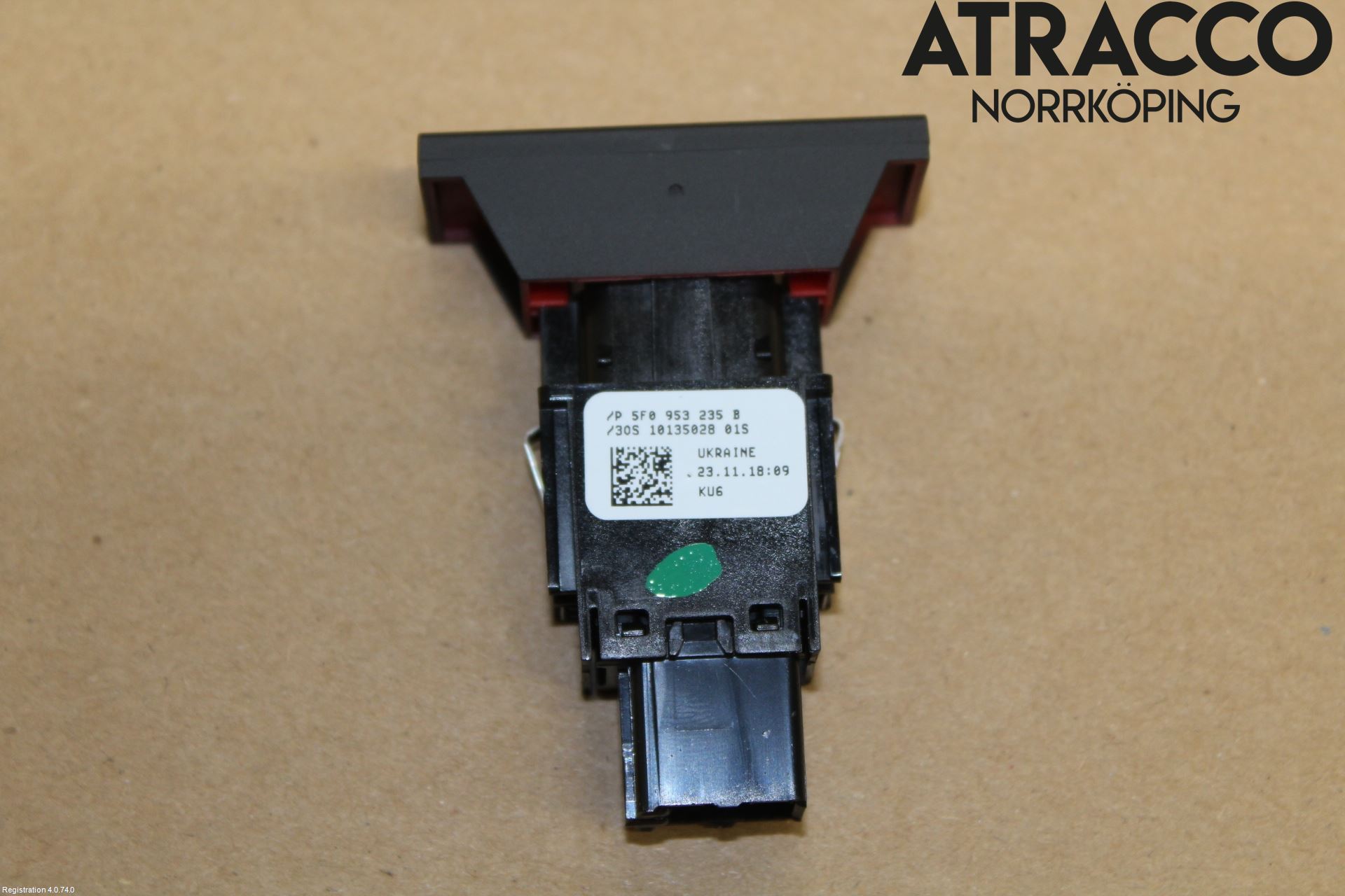 Seat LEON 13-20 Strömställare Varnings