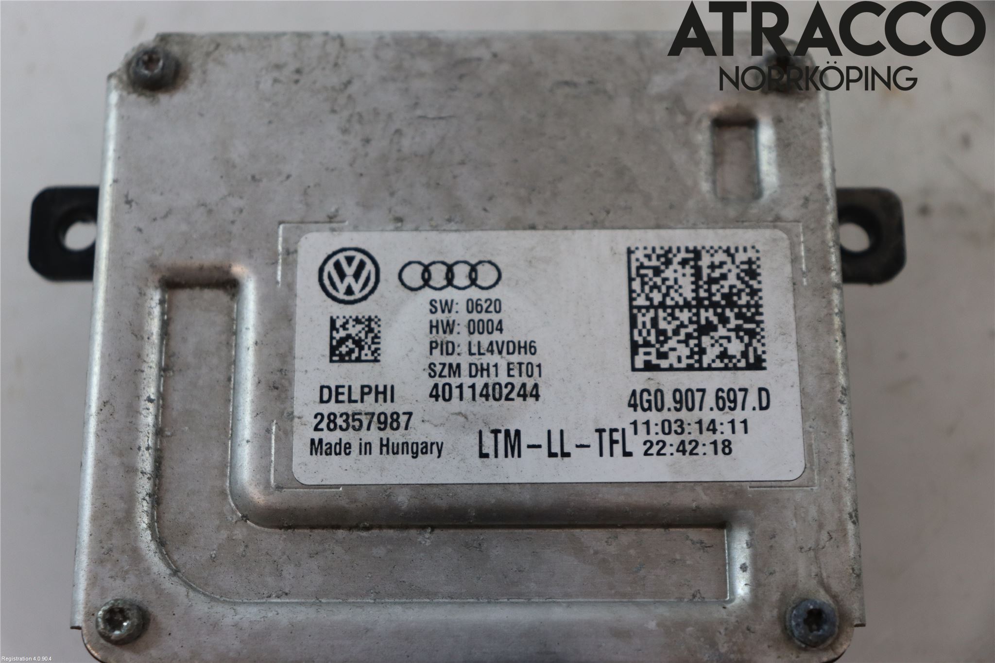 Audi Q3 8U 12-18 Styrenhet Strålkastare