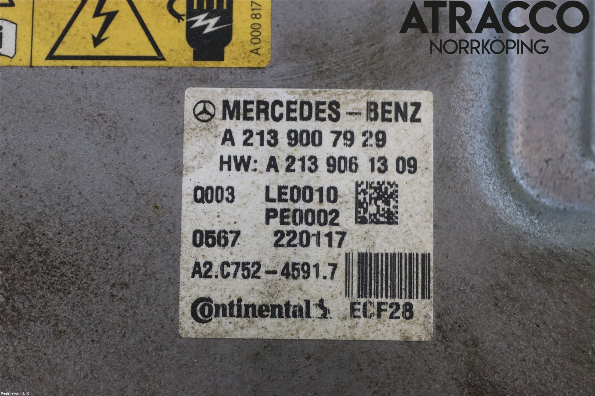Mercedes-Benz MB E-KLASS (W213) 16-23 Inverter Hybrid