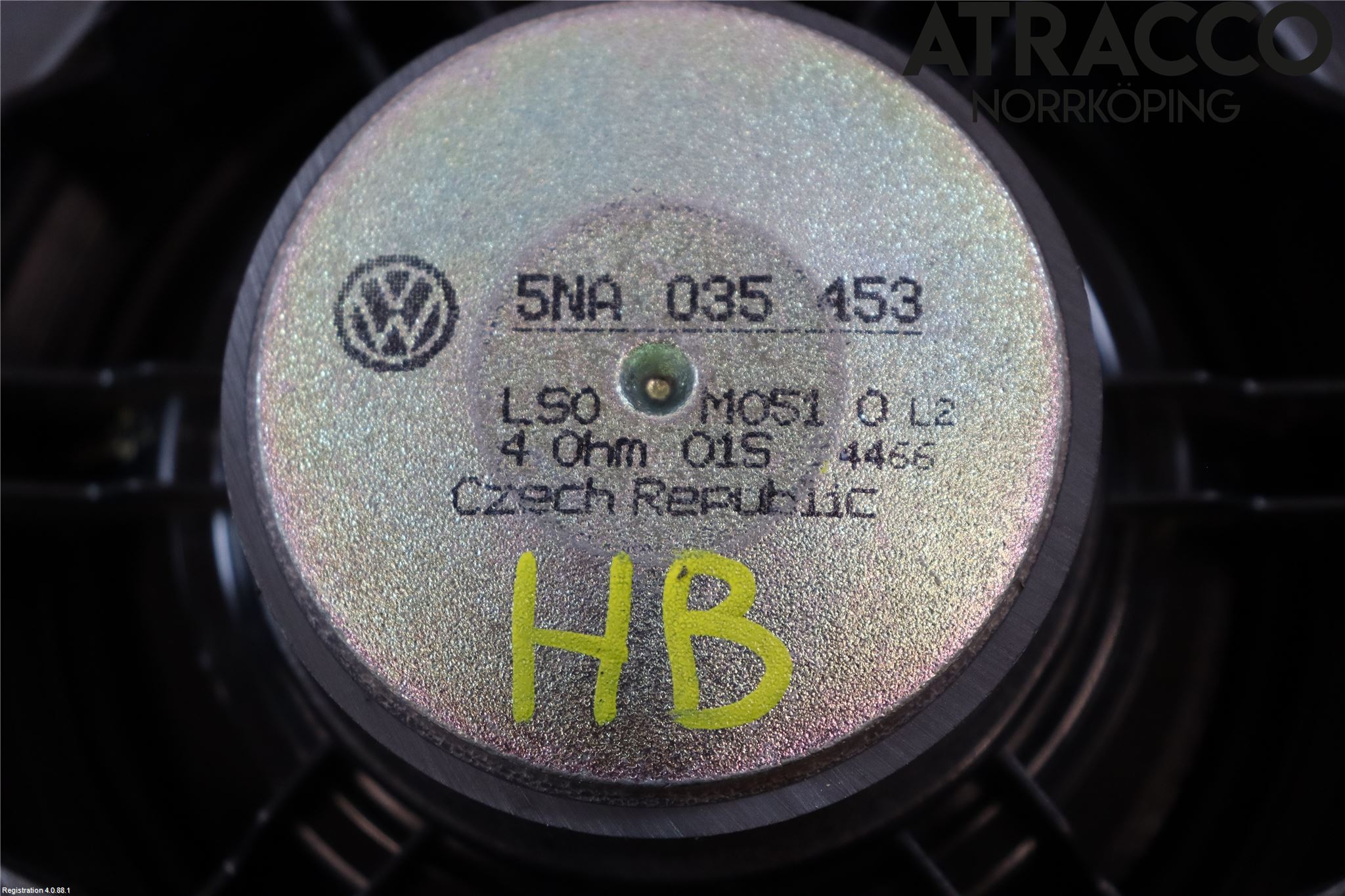 Volkswagen VW TIGUAN 16-24 Högtalare