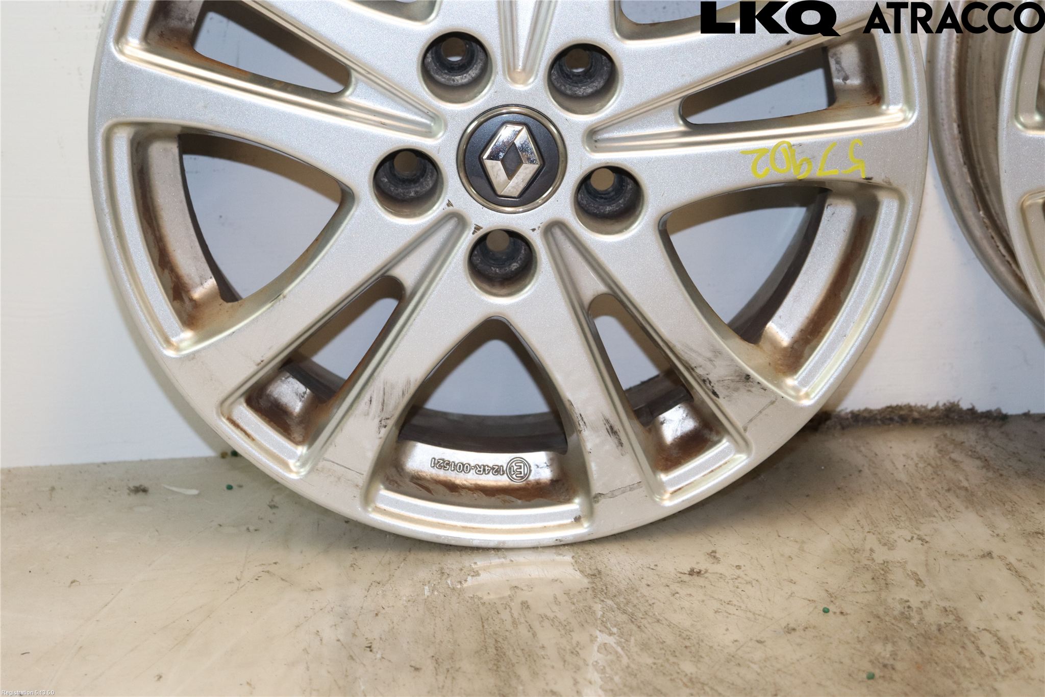 Renault MEGANE III 09-15 Fälgsats Aluminium