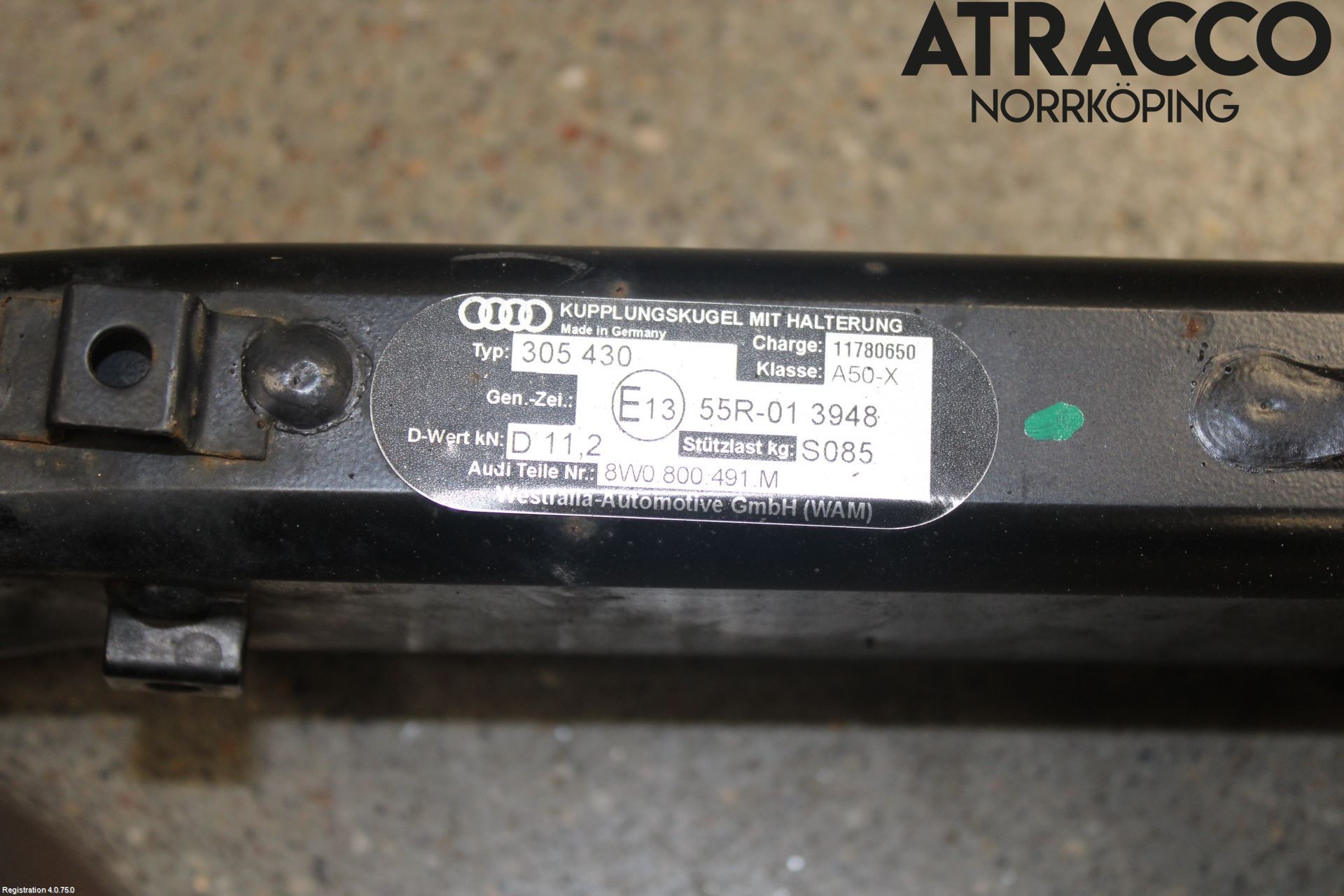 Audi A5 17- Dragkrok