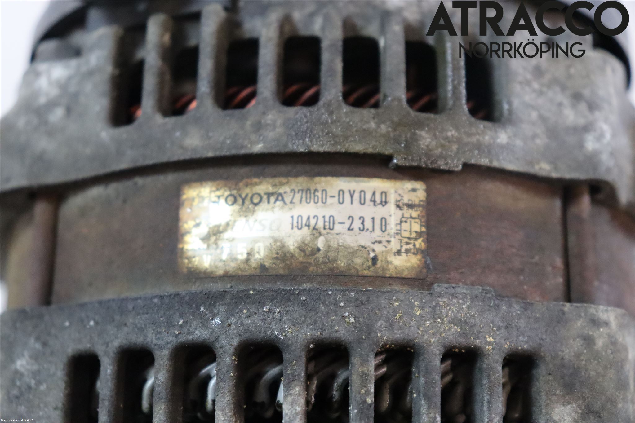 Toyota YARIS XP90 06-11 Generator