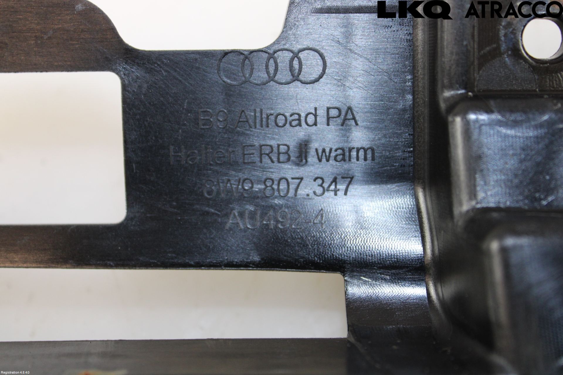 Audi A4/S4 B9 20- Stötfångarfäste Bak Vä