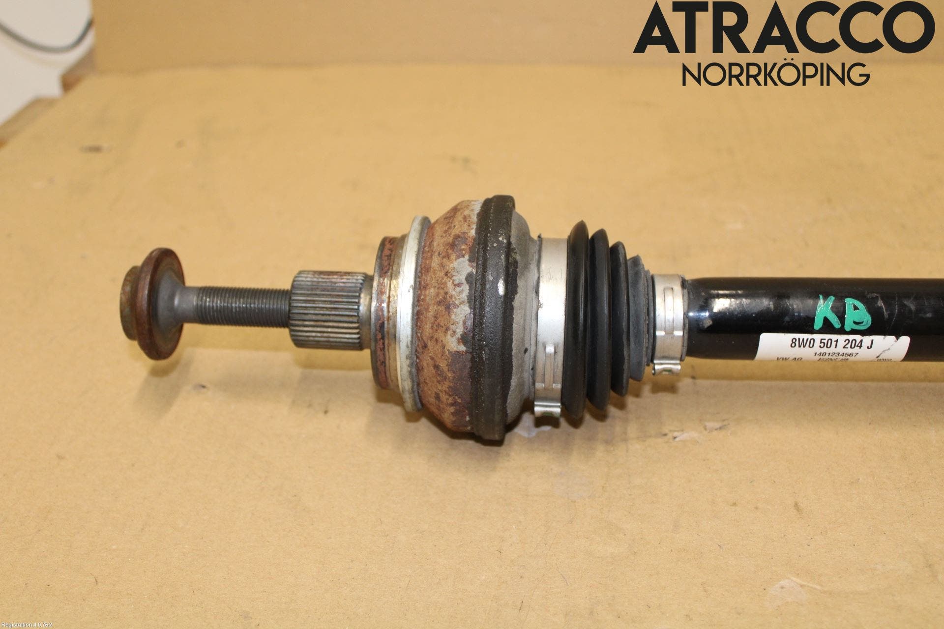 Audi A5 17- Drivaxel Bak Höger