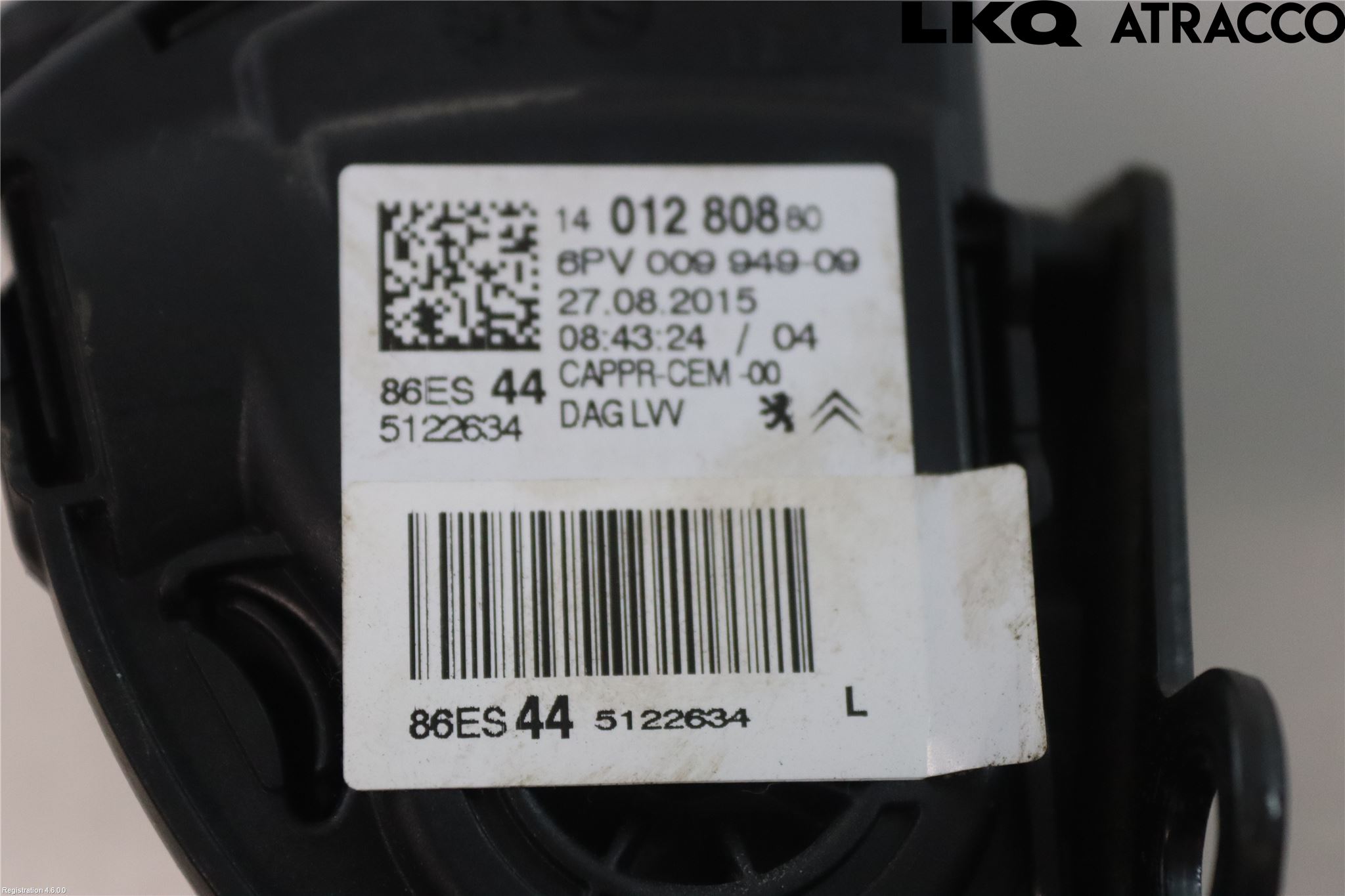 Peugeot EXPERT 15-16 Gaspedal