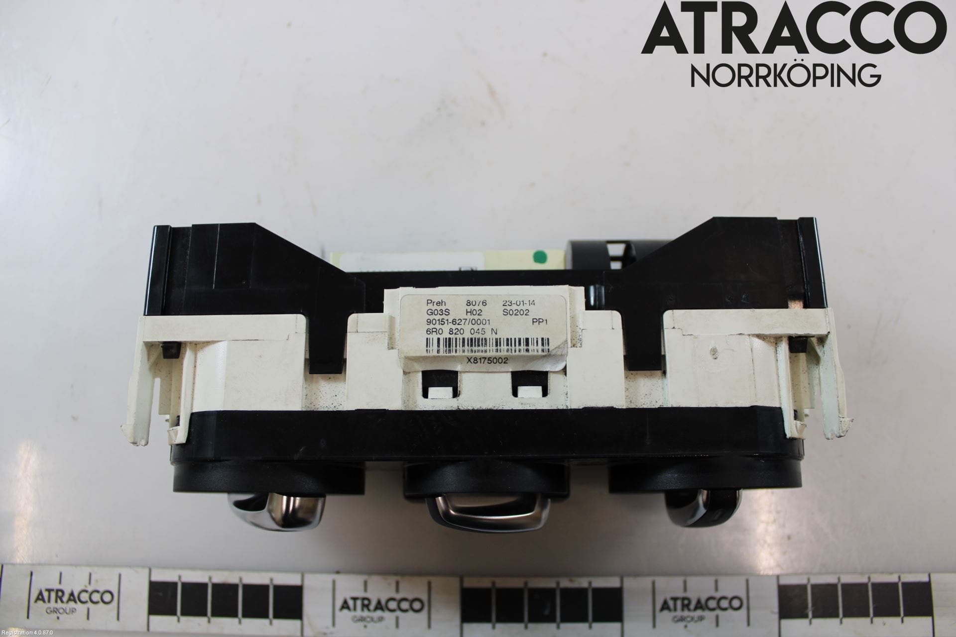 Volkswagen VW POLO 10-17 Värmereglage